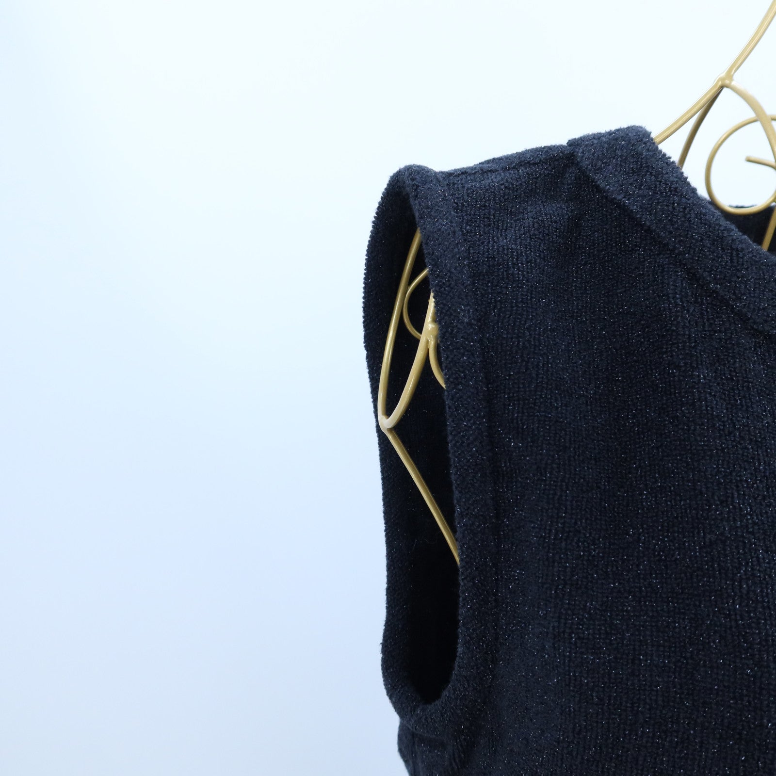 CHANEL Cotton/Rayon Coco Button P55 Sleeveless Dress連身裙
