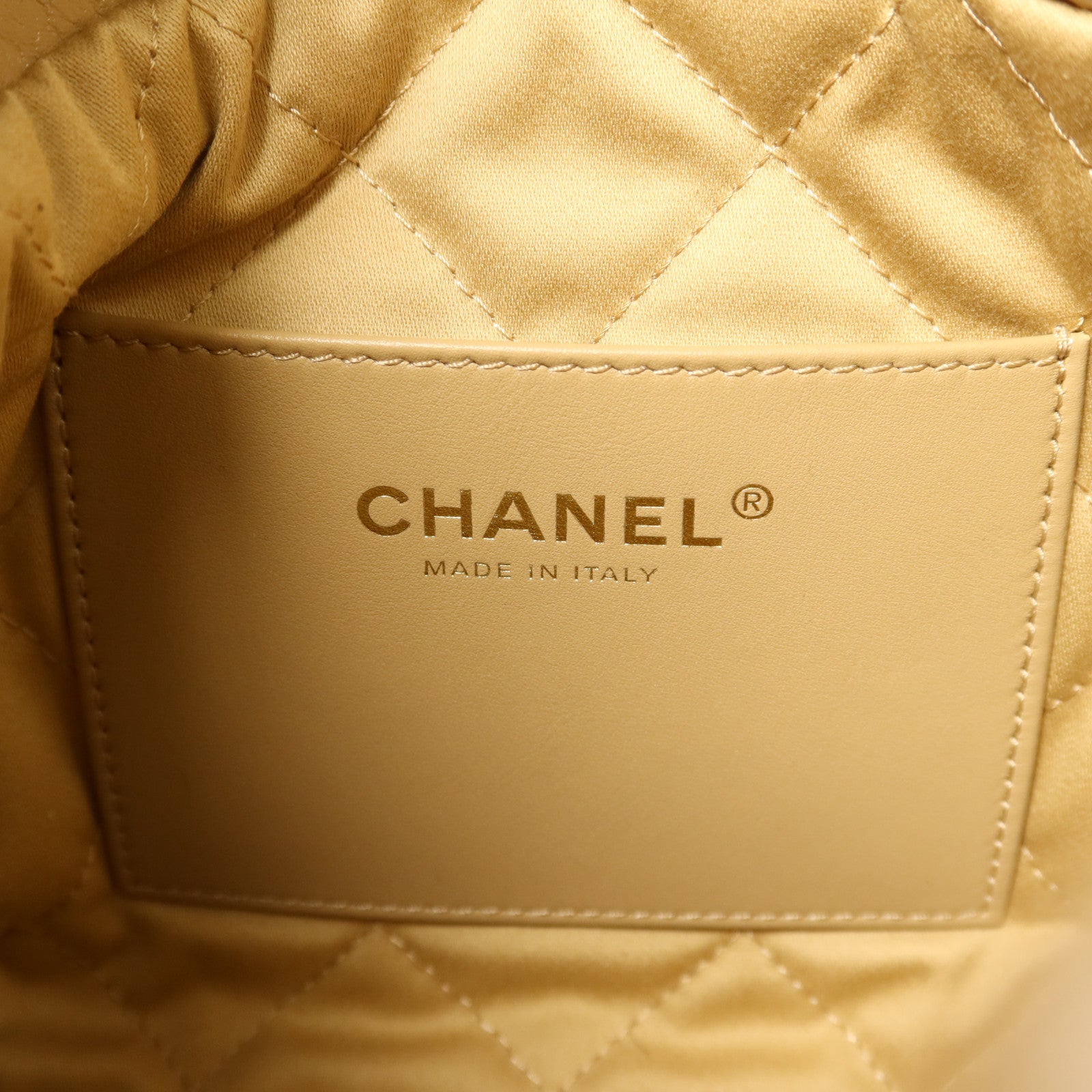 CHANEL 牛皮皮革Chanel 22 Mini鏈帶肩背袋