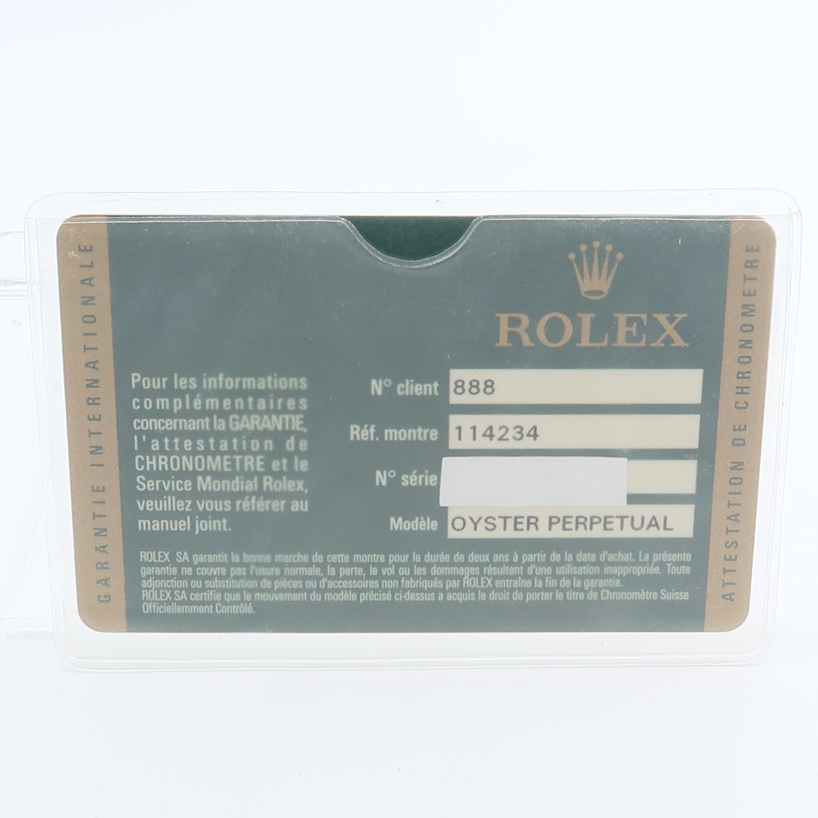 ROLEX Air King 114234