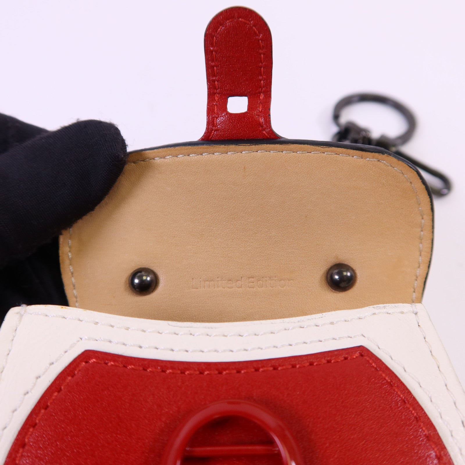 Delvaux 牛皮皮革Brillant Bag Charm掛飾