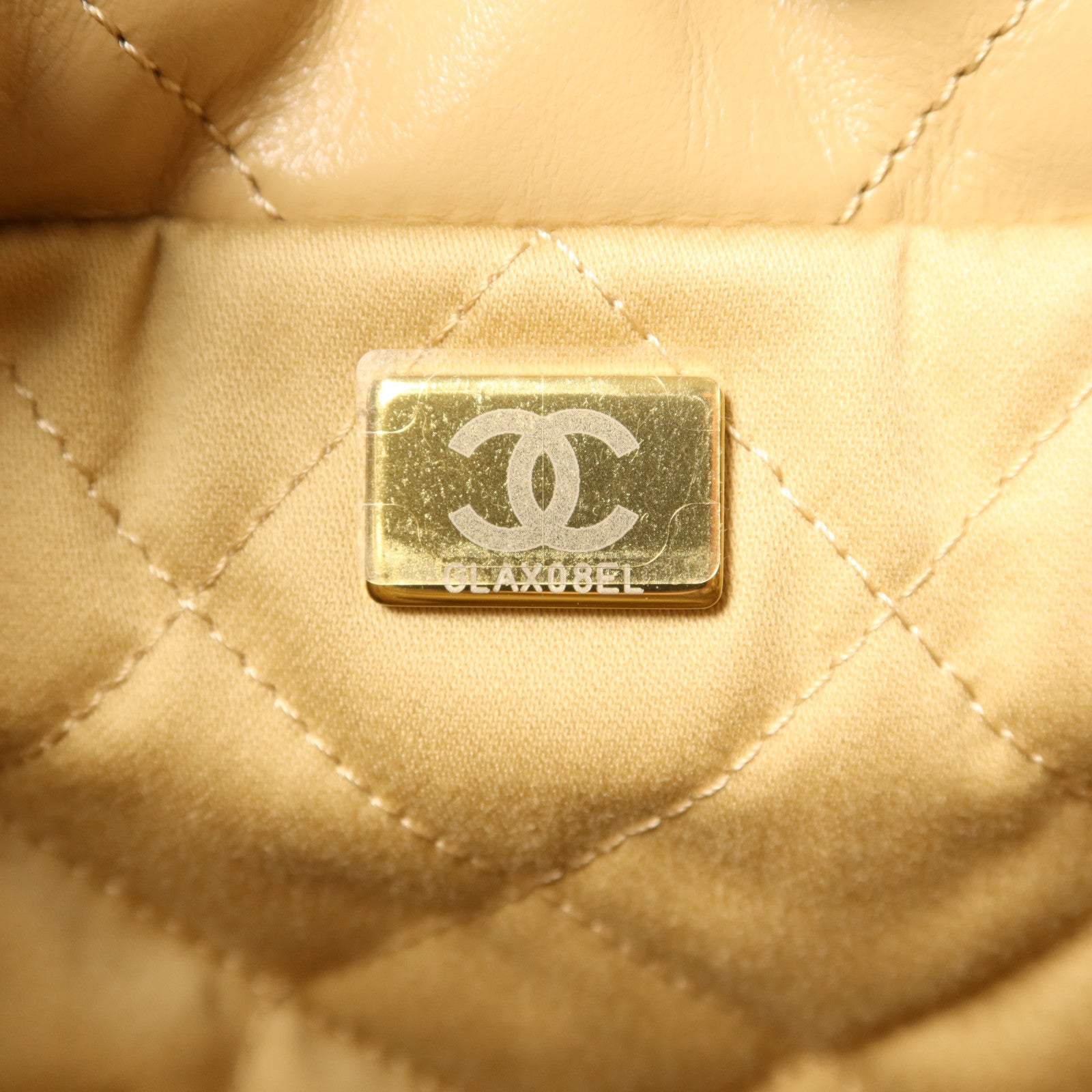 CHANEL 牛皮皮革Chanel 22 Mini鏈帶肩背袋