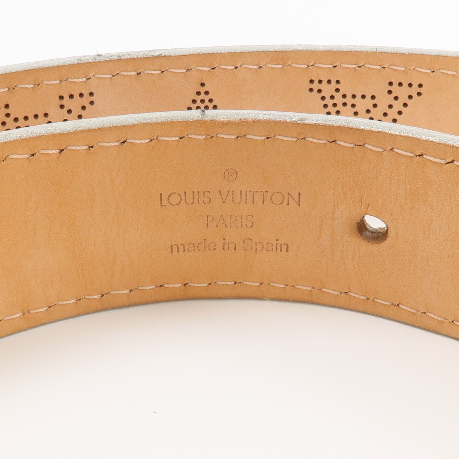 LOUIS VUITTON Mahina Mahina Belt 80cm皮帶