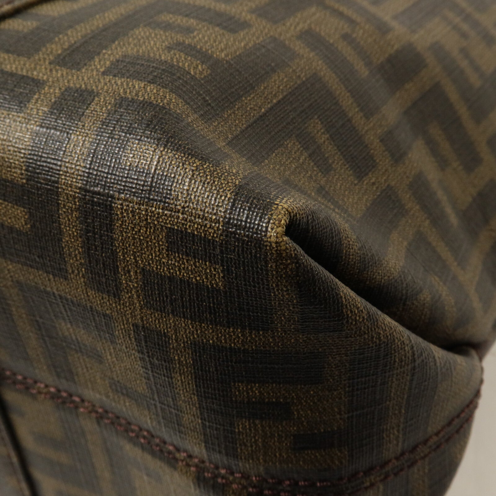 FENDI 塗層帆布Zucca Tobacco Tote手挽袋