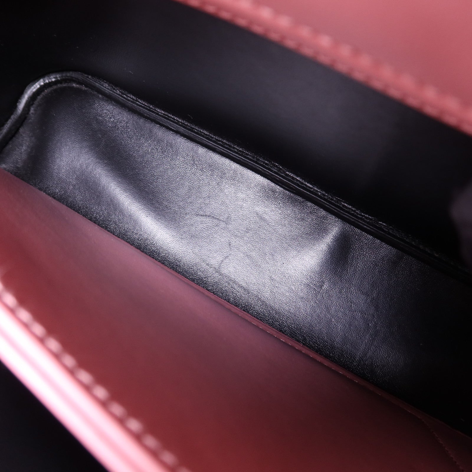 PRADA Saffiano皮革Matinee金扣手挽肩背兩用袋