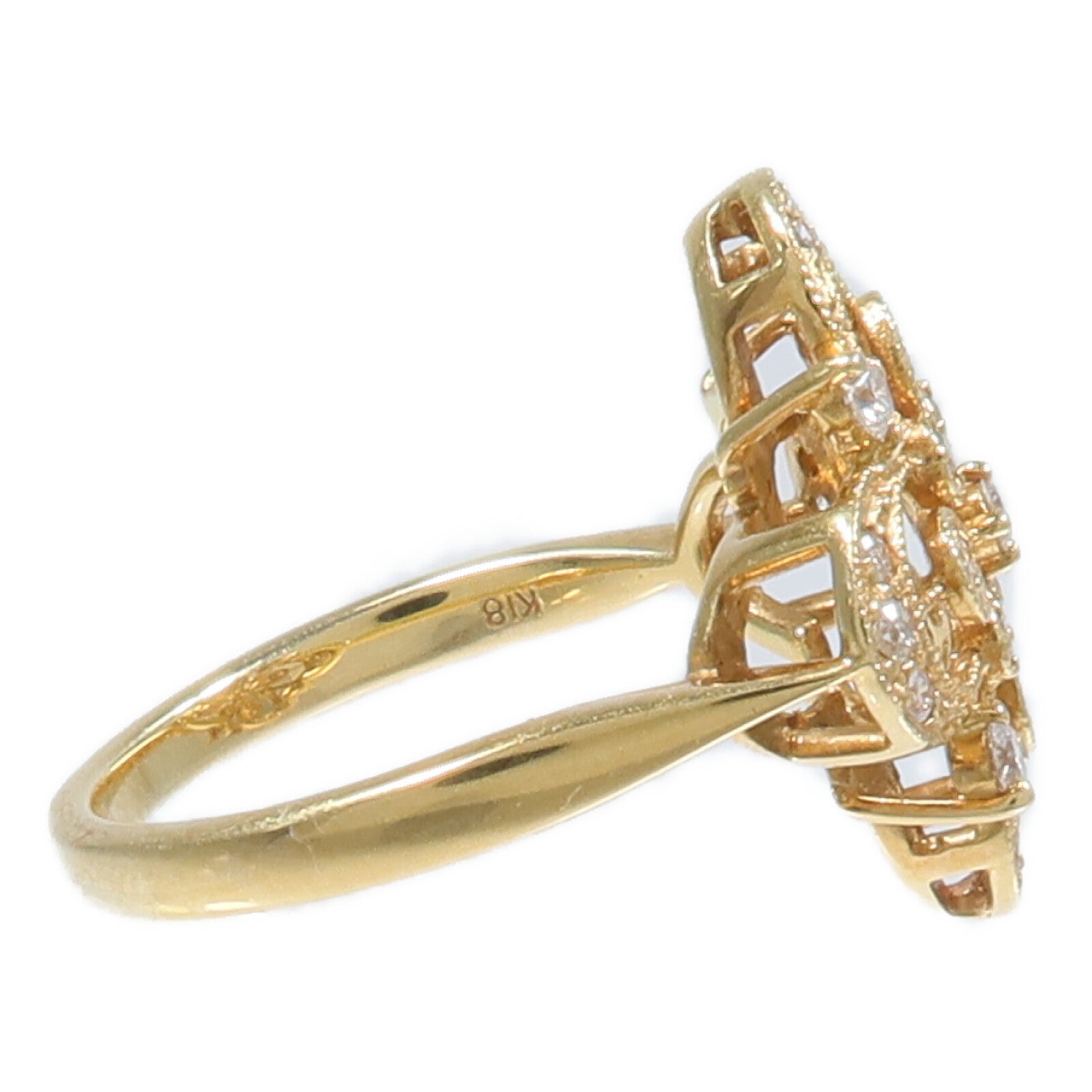 JEWELRY 18K黃金Diamond Ring鑽石戒指