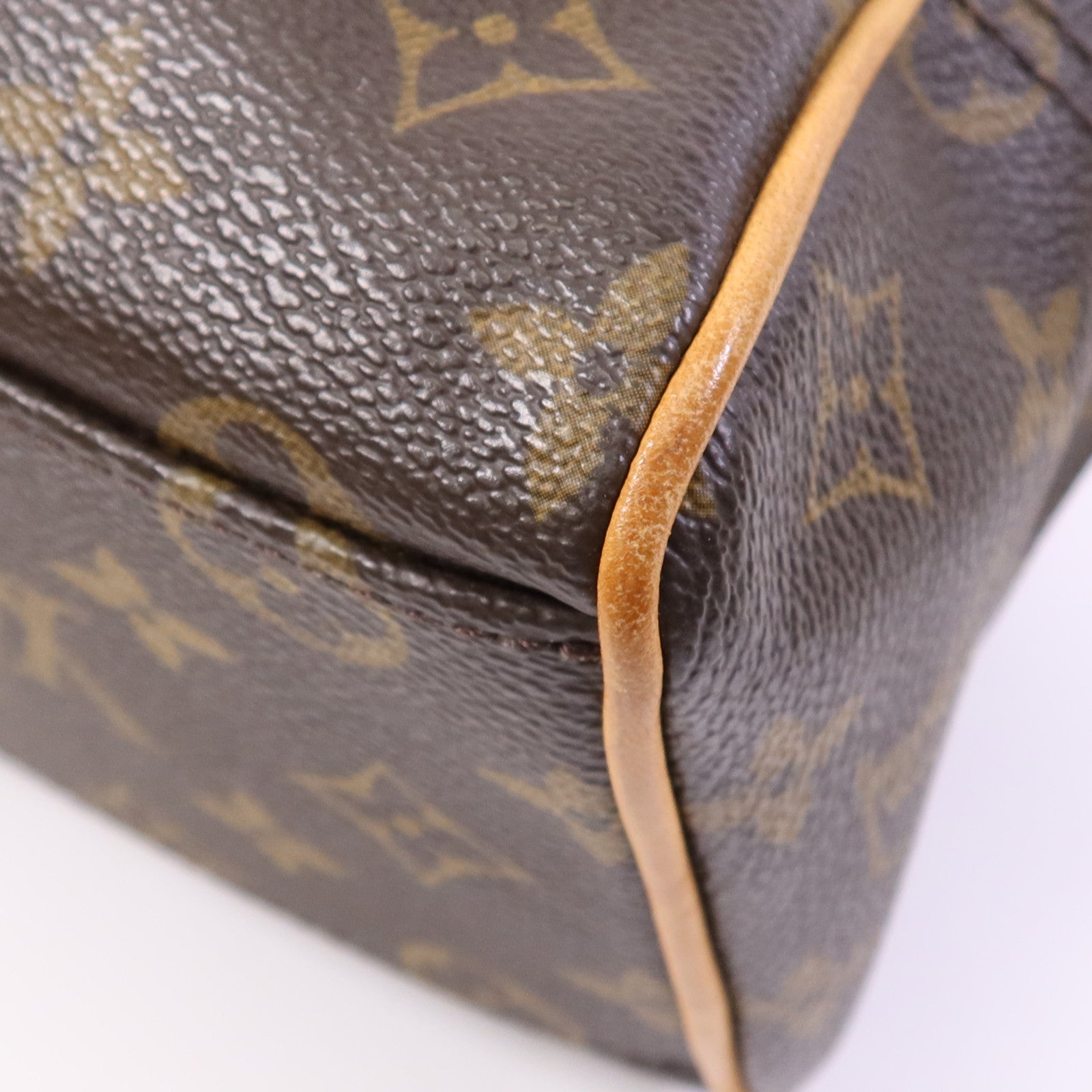 LOUIS VUITTON Monogram Manhattan PM金扣手挽袋