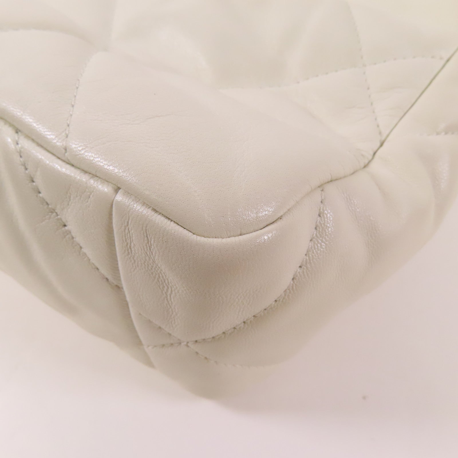 CHANEL 羊皮皮革Chanel 19鏈帶手挽肩背兩用袋