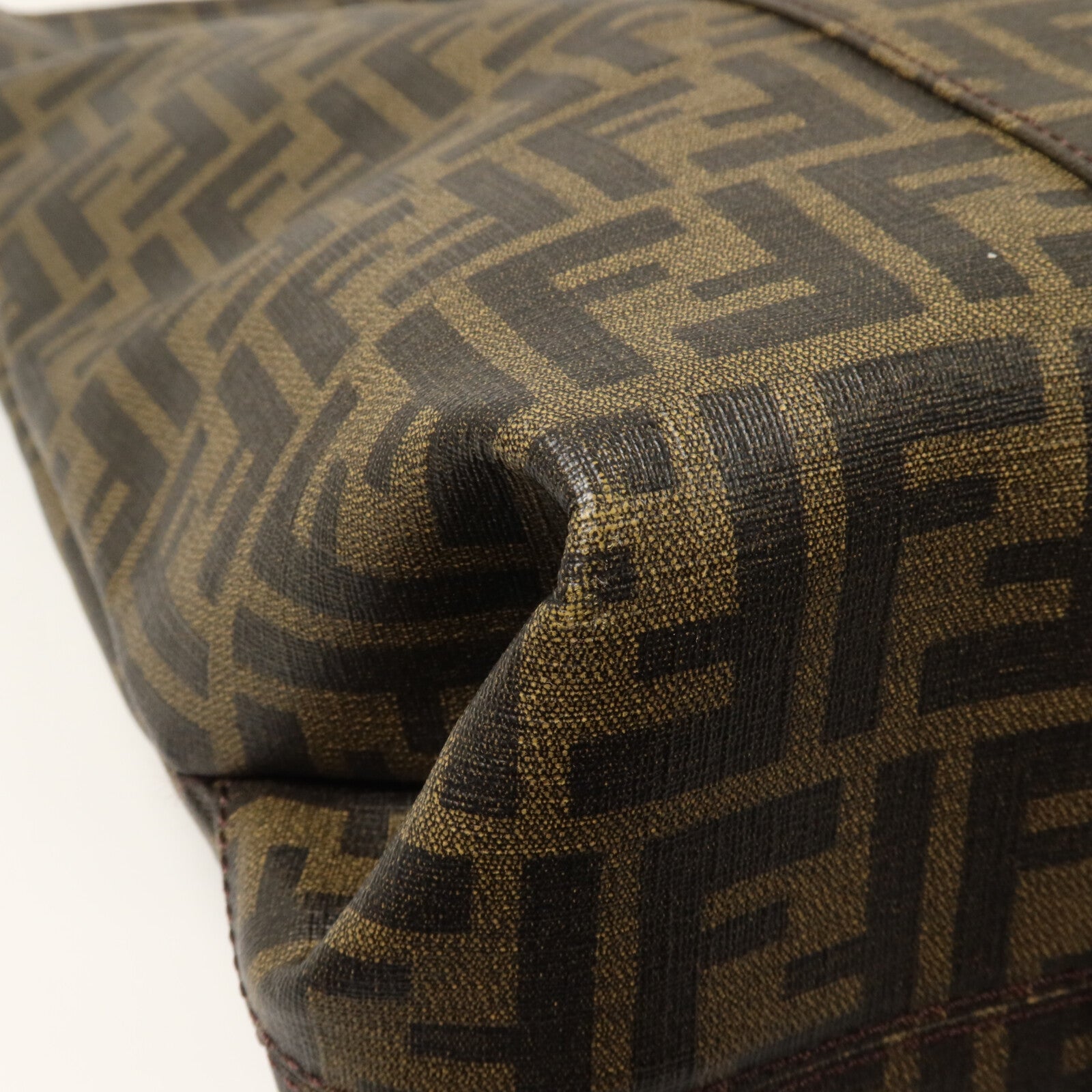 FENDI 塗層帆布Zucca Tobacco Tote手挽袋