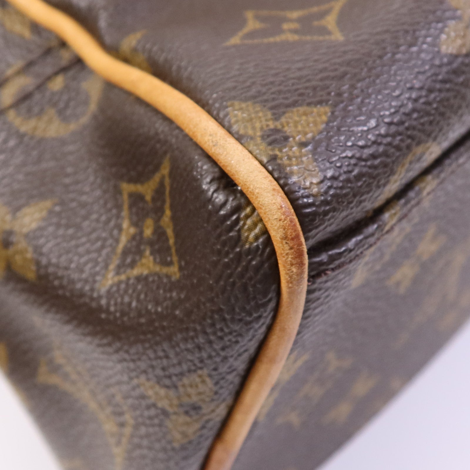 LOUIS VUITTON Monogram Manhattan PM金扣手挽袋