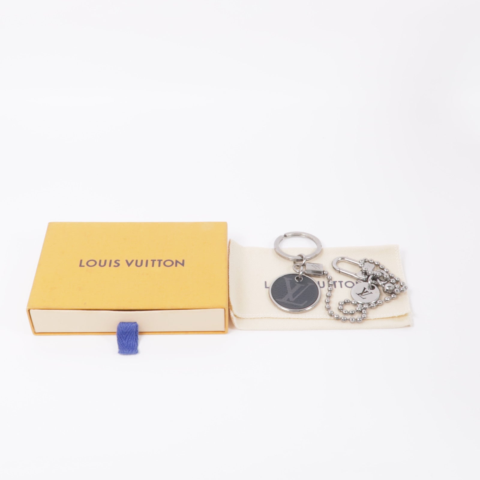LOUIS VUITTON 金屬Portocre Chenne Key Ring鎖匙扣