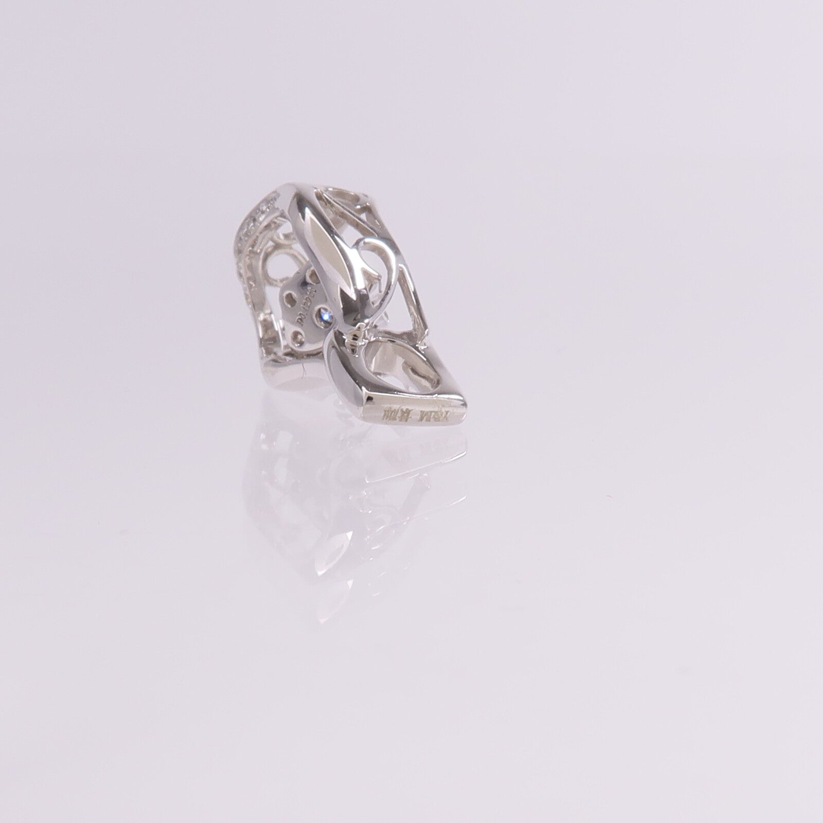 JEWELRY 【激減優惠】18K白金Diamond Pendant Top鑽石吊墜