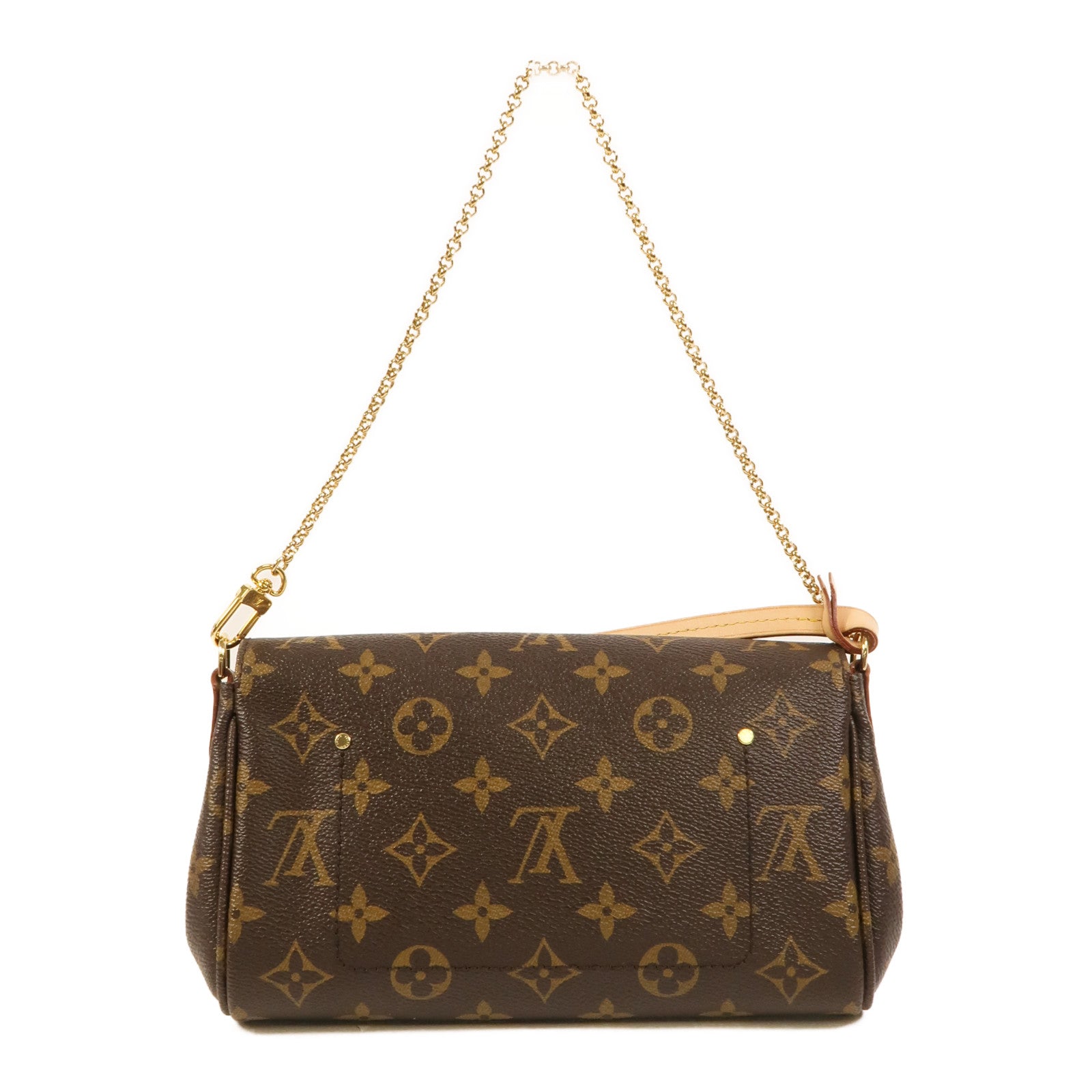 LOUIS VUITTON Monogram Favourite PM金扣手挽肩背兩用袋