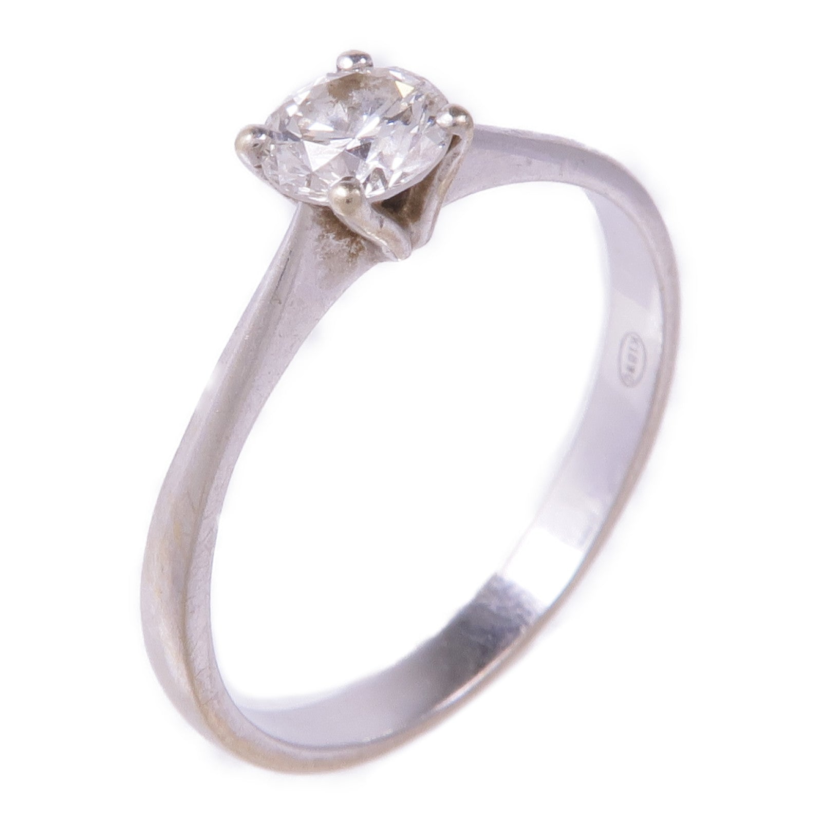 JEWELRY 【激減優惠】18K白金Diamond Ring鑽石戒指US#6.75