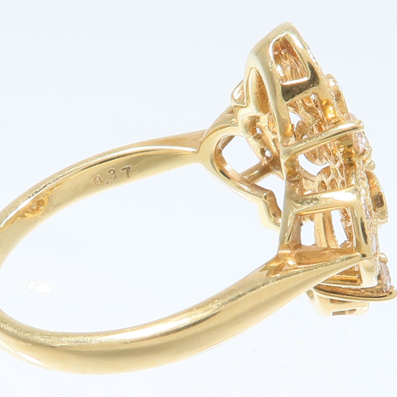 JEWELRY 18K黃金Diamond Ring鑽石戒指
