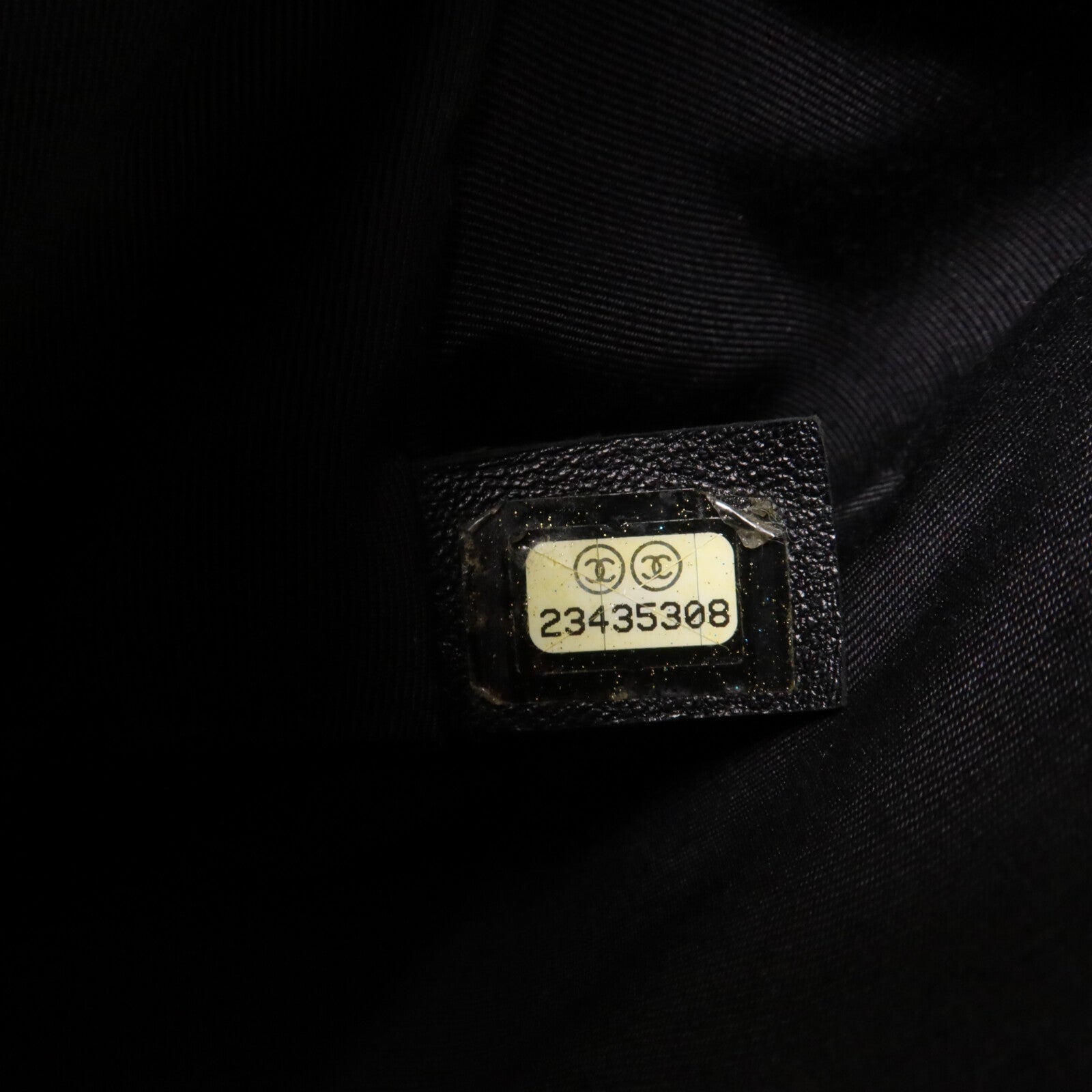 CHANEL 羊皮皮革Boy 28鏈帶肩背袋
