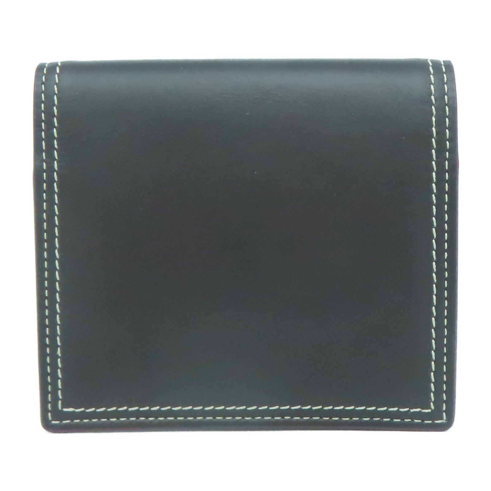 BOTTEGA VENETA 【激減優惠】皮革Wallet金扣錢包啡色