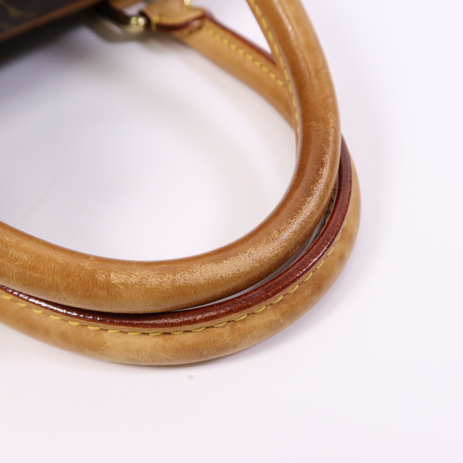 LOUIS VUITTON Monogram Manhattan PM金扣手挽袋