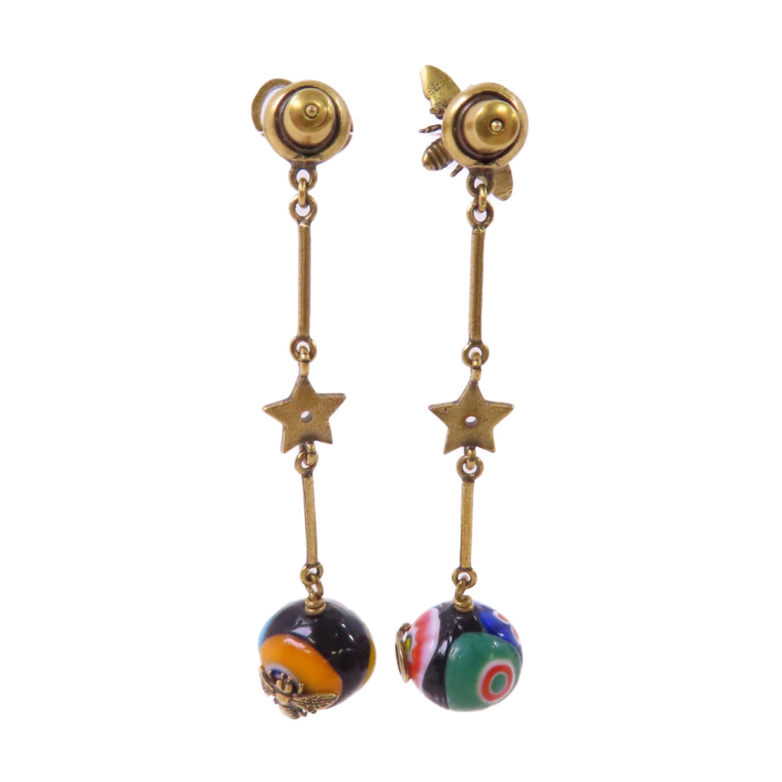 Dior 金屬/PVC Earrings耳環
