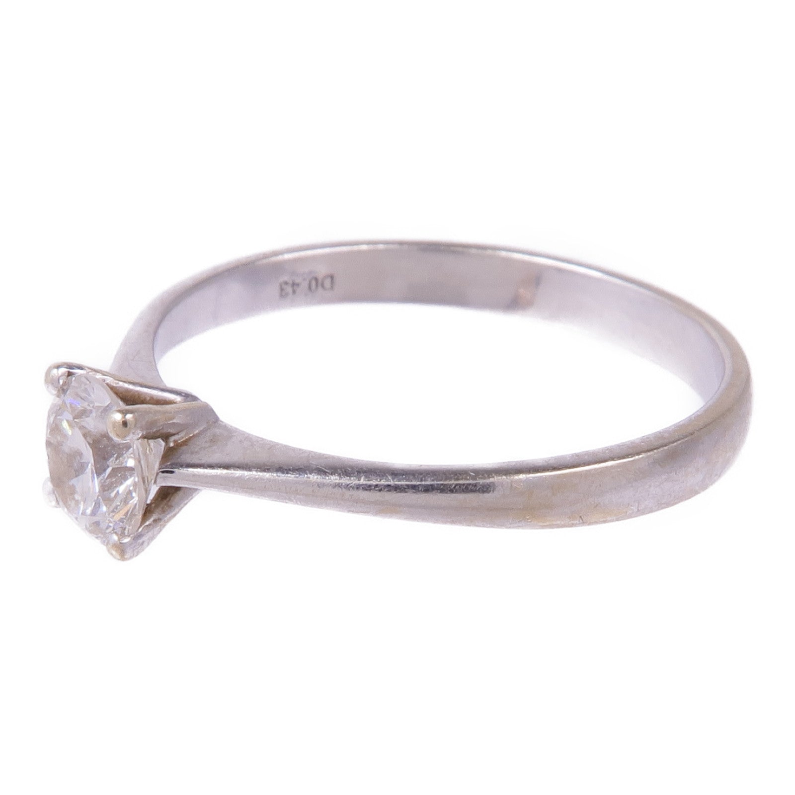 JEWELRY 【激減優惠】18K白金Diamond Ring鑽石戒指US#6.75