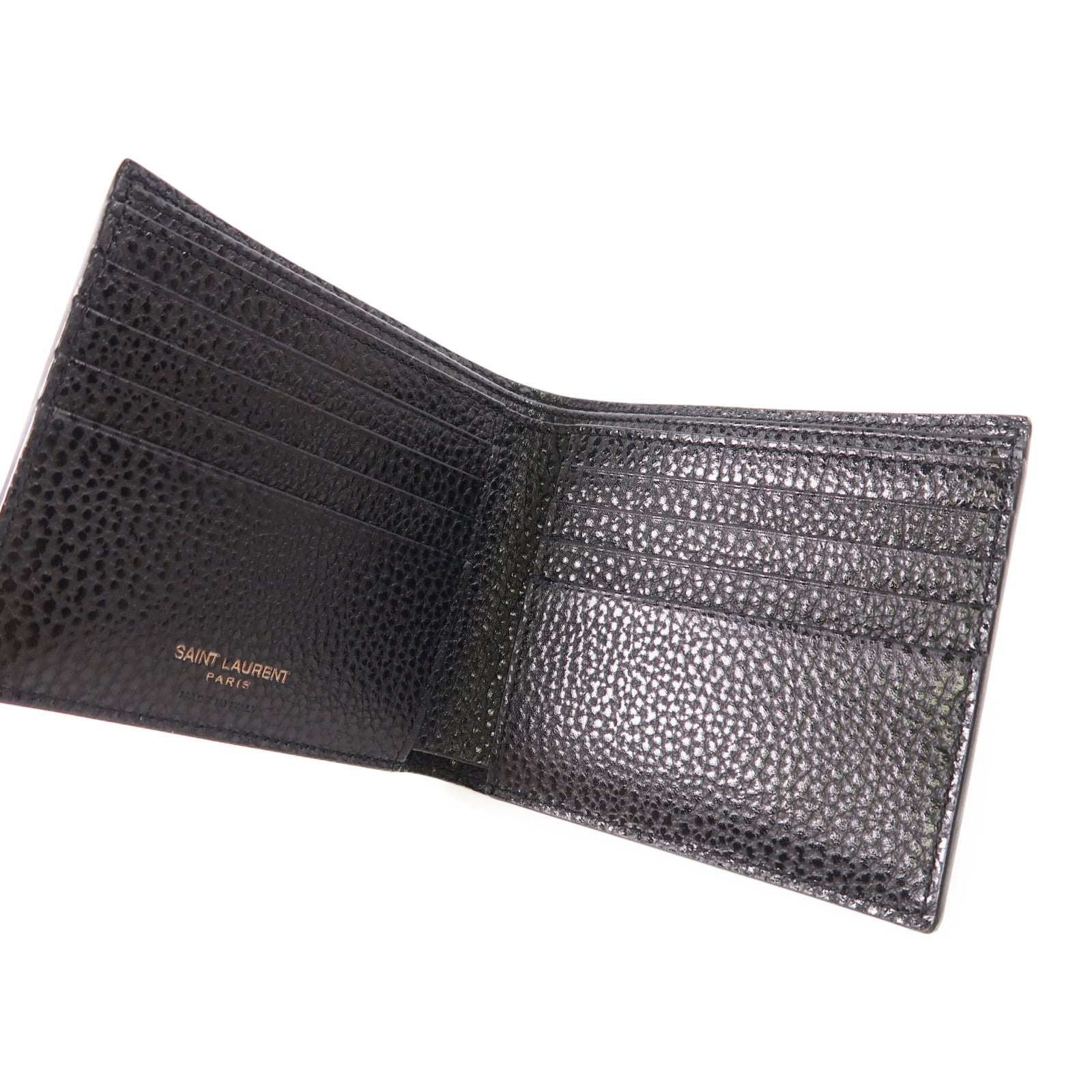 SAINT LAURENT 【激減優惠】牛皮皮革Wallet錢包
