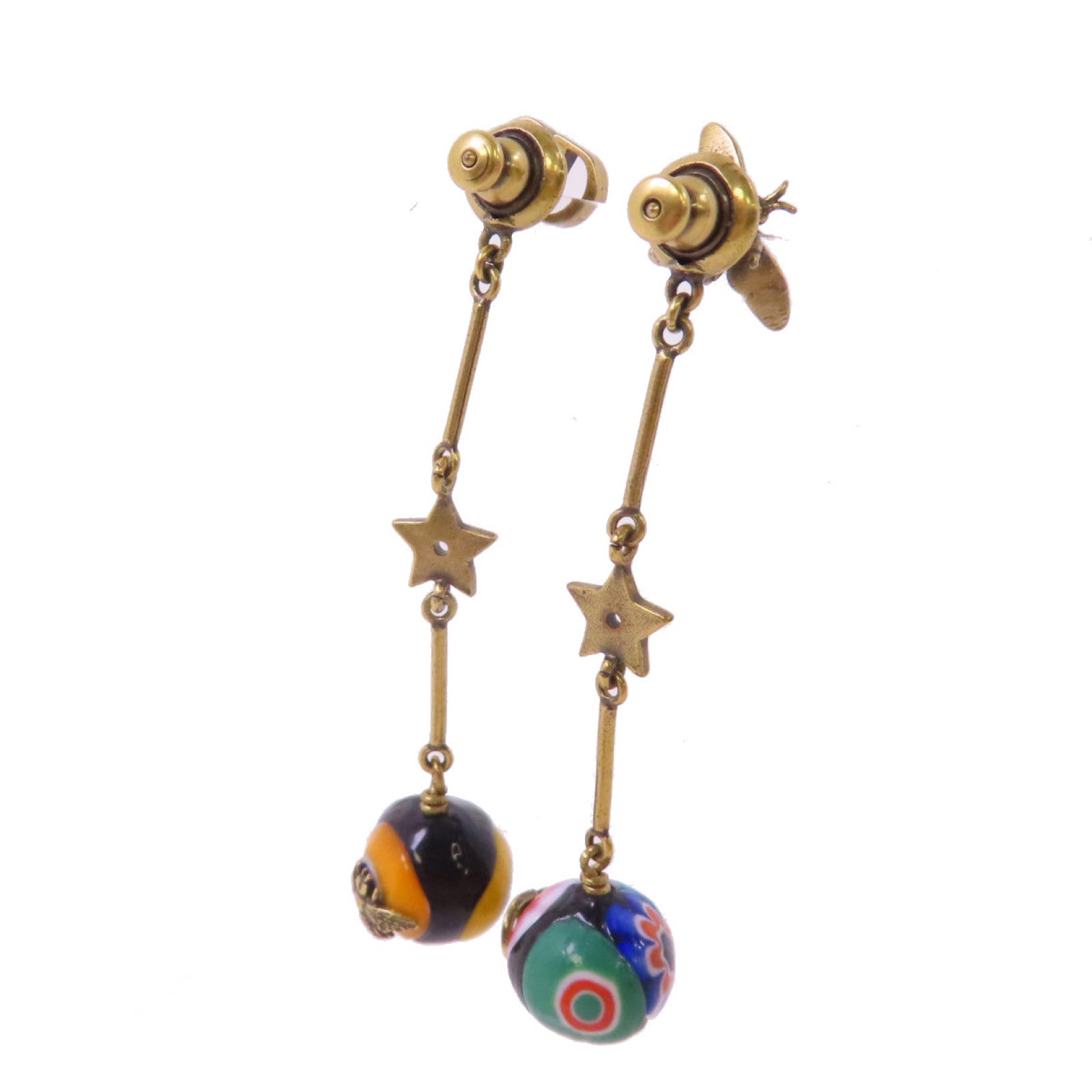 Dior 金屬/PVC Earrings耳環