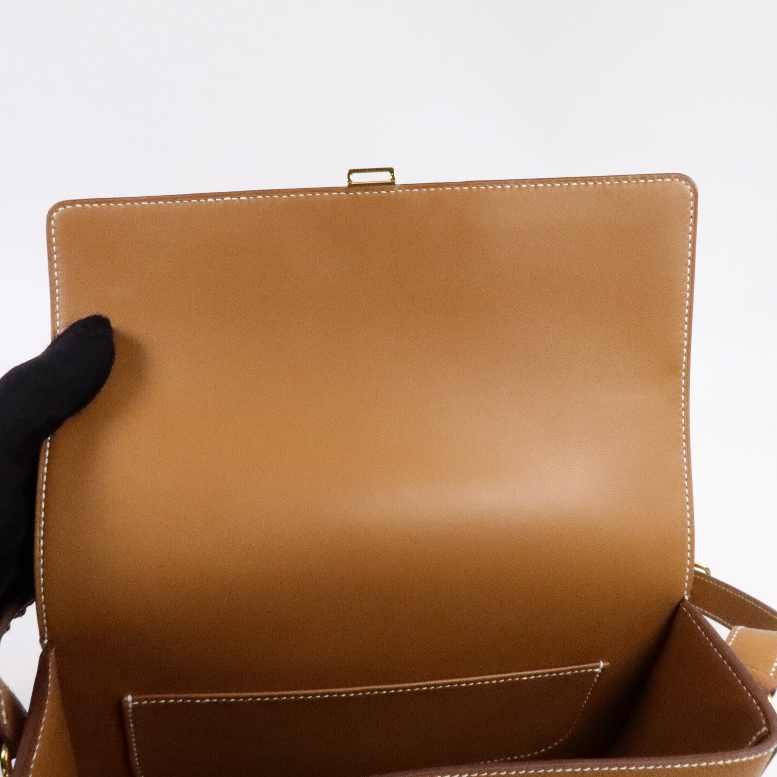 HERMES Epsom皮革Della Cavalleria Elan肩背袋
