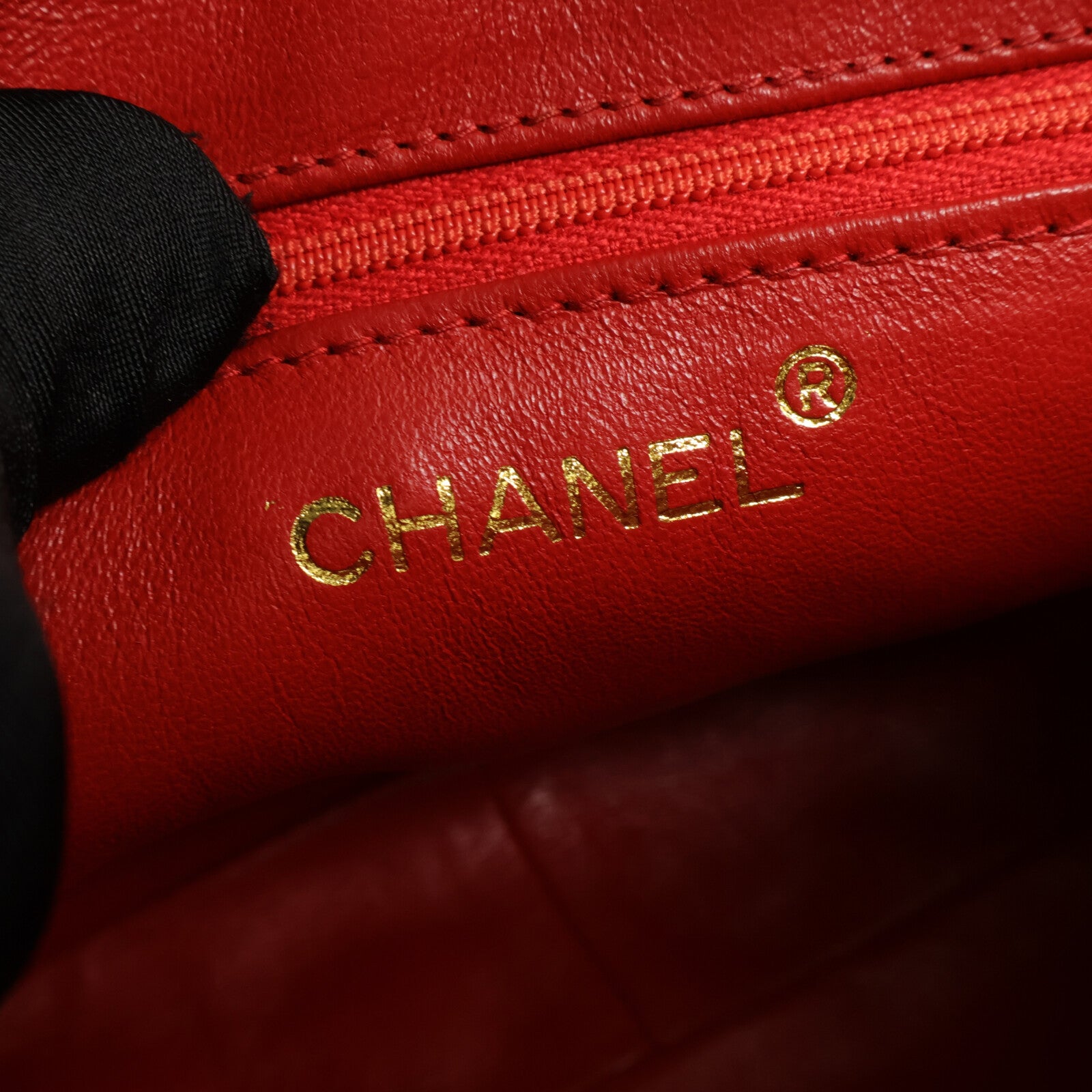 CHANEL 羊皮皮革Vintage鏈條肩背袋