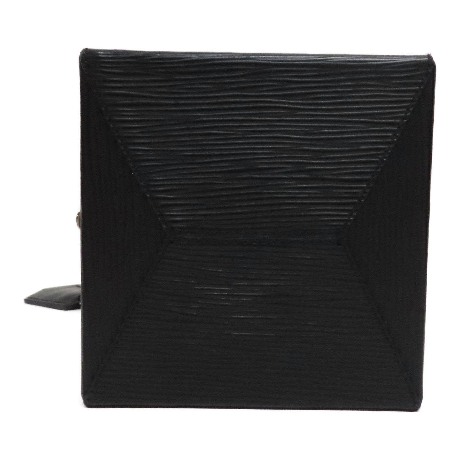 LOUIS VUITTON 【激減優惠】Epi Bleecker Box銀扣手挽肩背兩用袋黑色