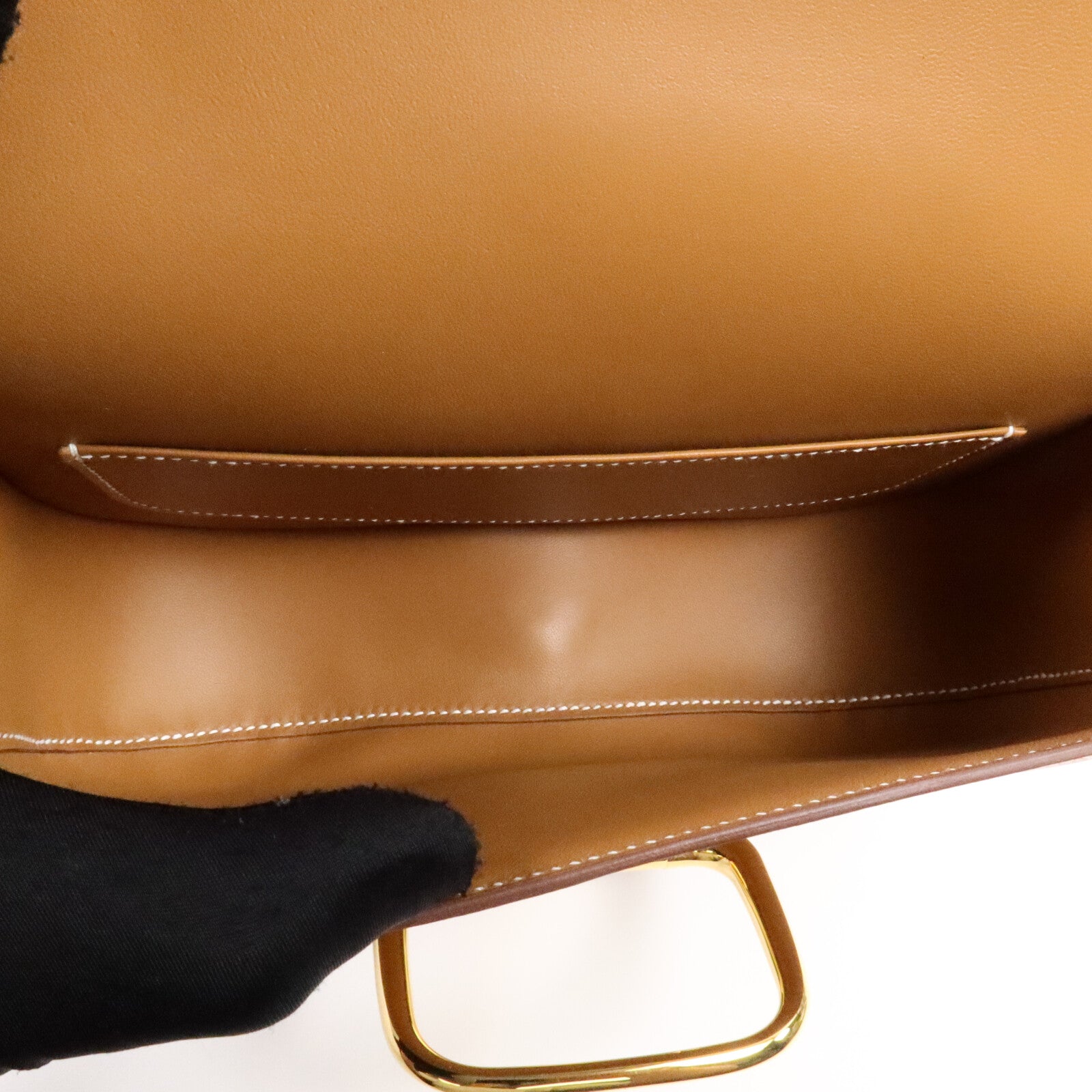 HERMES Epsom皮革Della Cavalleria Elan肩背袋