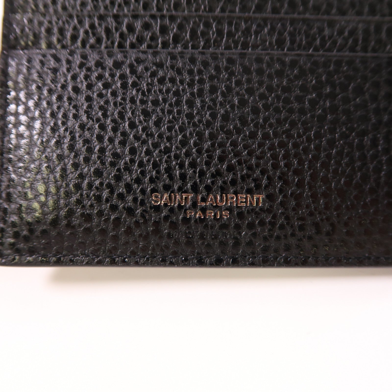 SAINT LAURENT 【激減優惠】牛皮皮革Wallet錢包