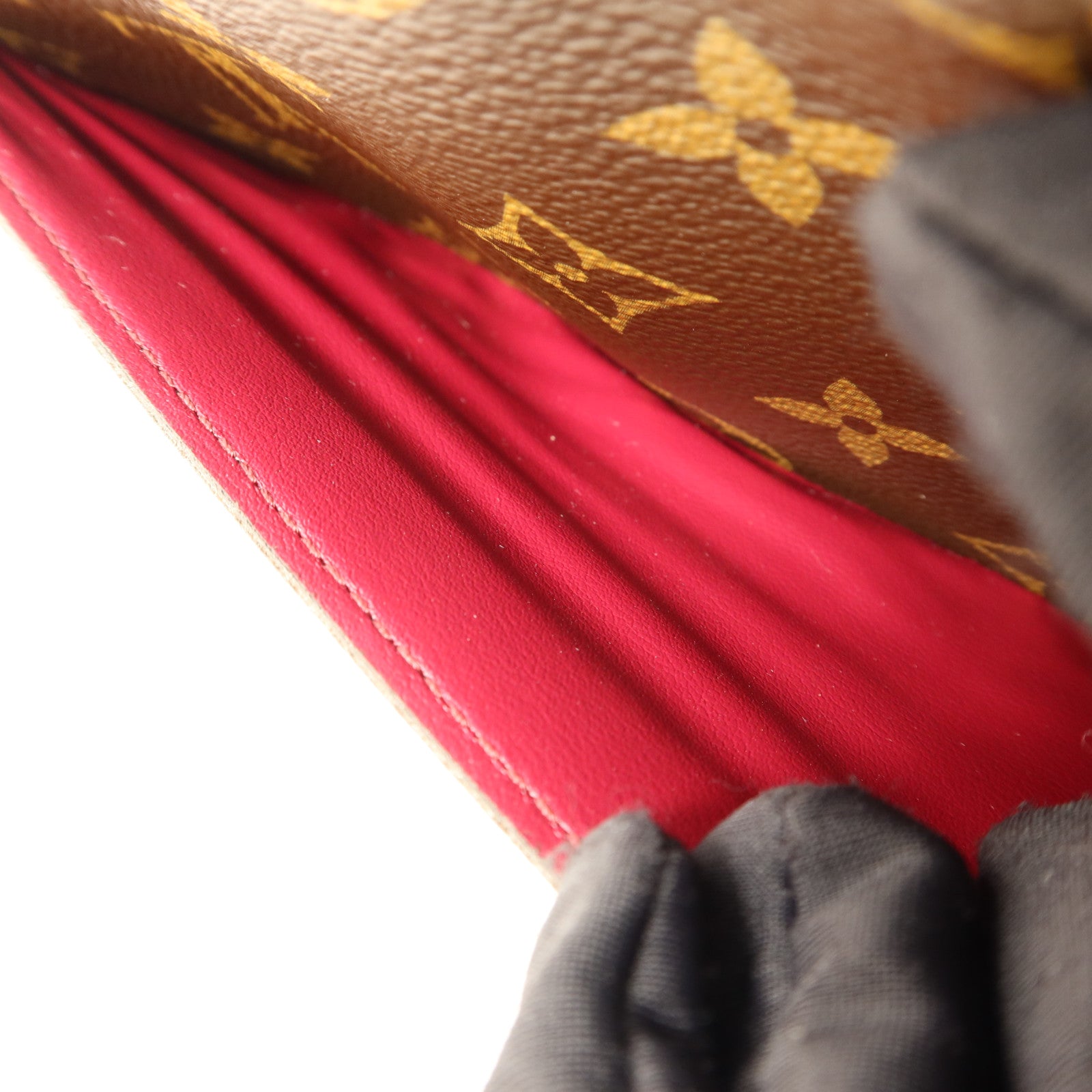 LOUIS VUITTON Monogram Sarah Wallet長錢包