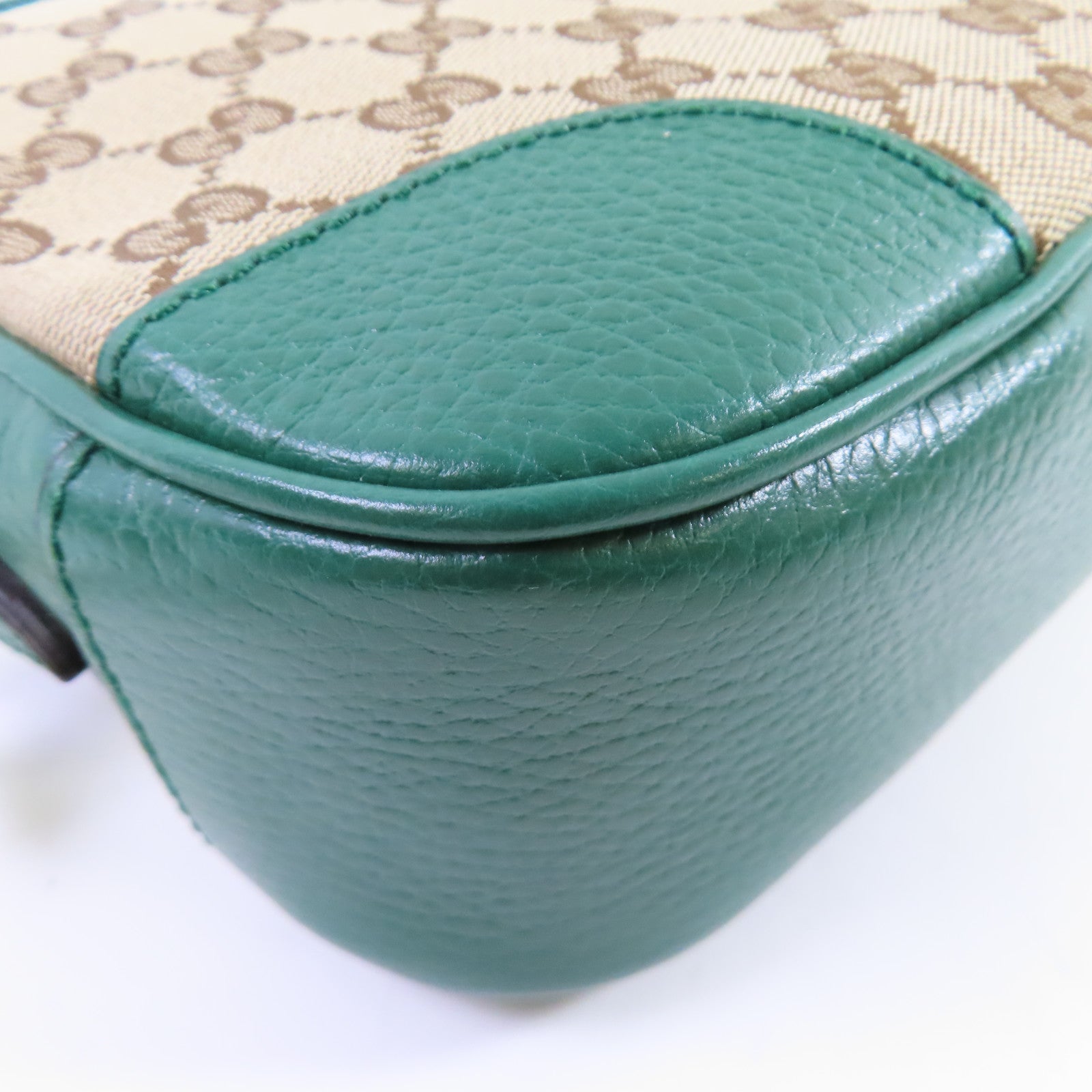 GUCCI 帆布Shoulder Bag金扣肩背袋