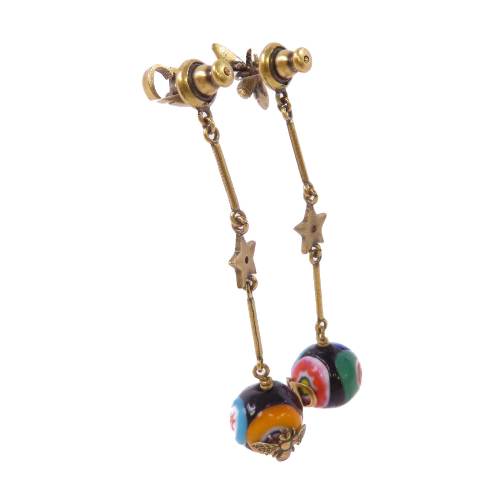 Dior 金屬/PVC Earrings耳環