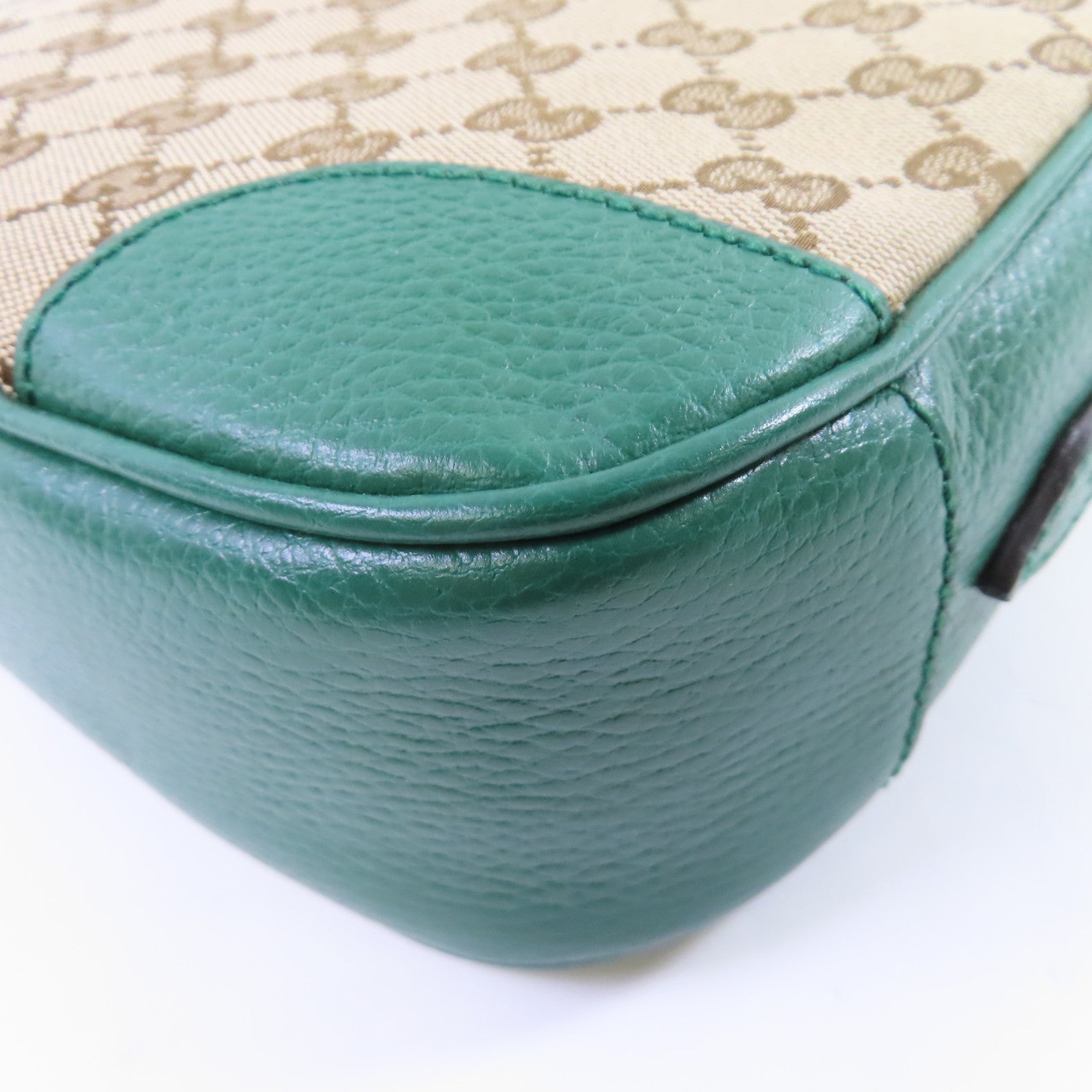 GUCCI 帆布Shoulder Bag金扣肩背袋