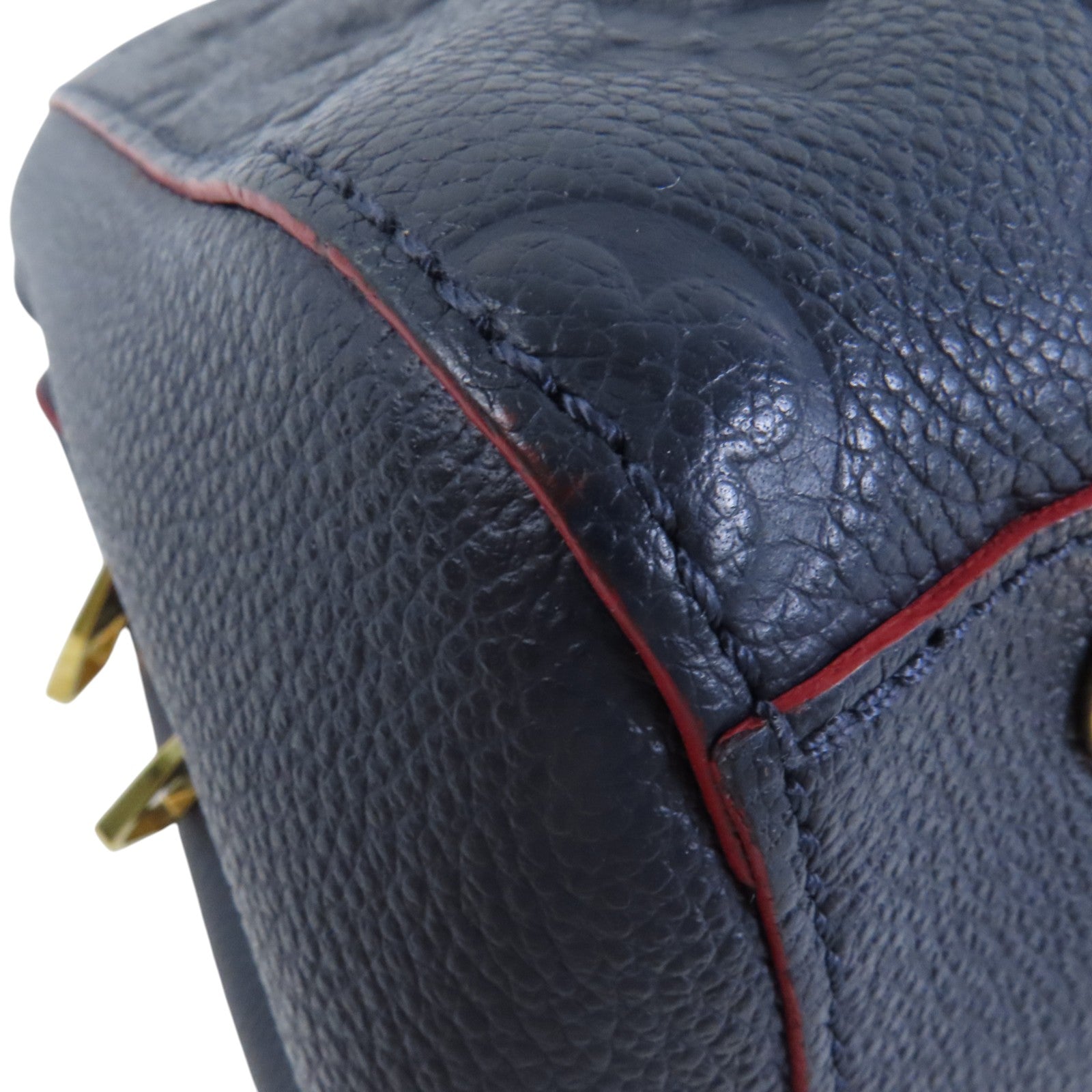 LOUIS VUITTON Monogram Empreinte Montaigne BB金扣手挽袋