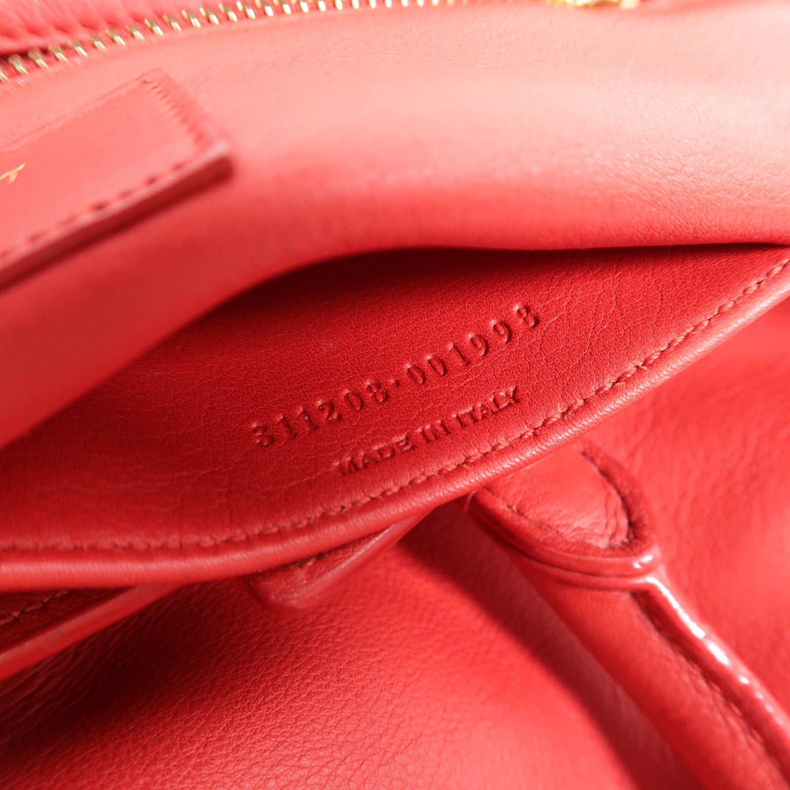 SAINT LAURENT 牛皮皮革Hand Bag手挽袋