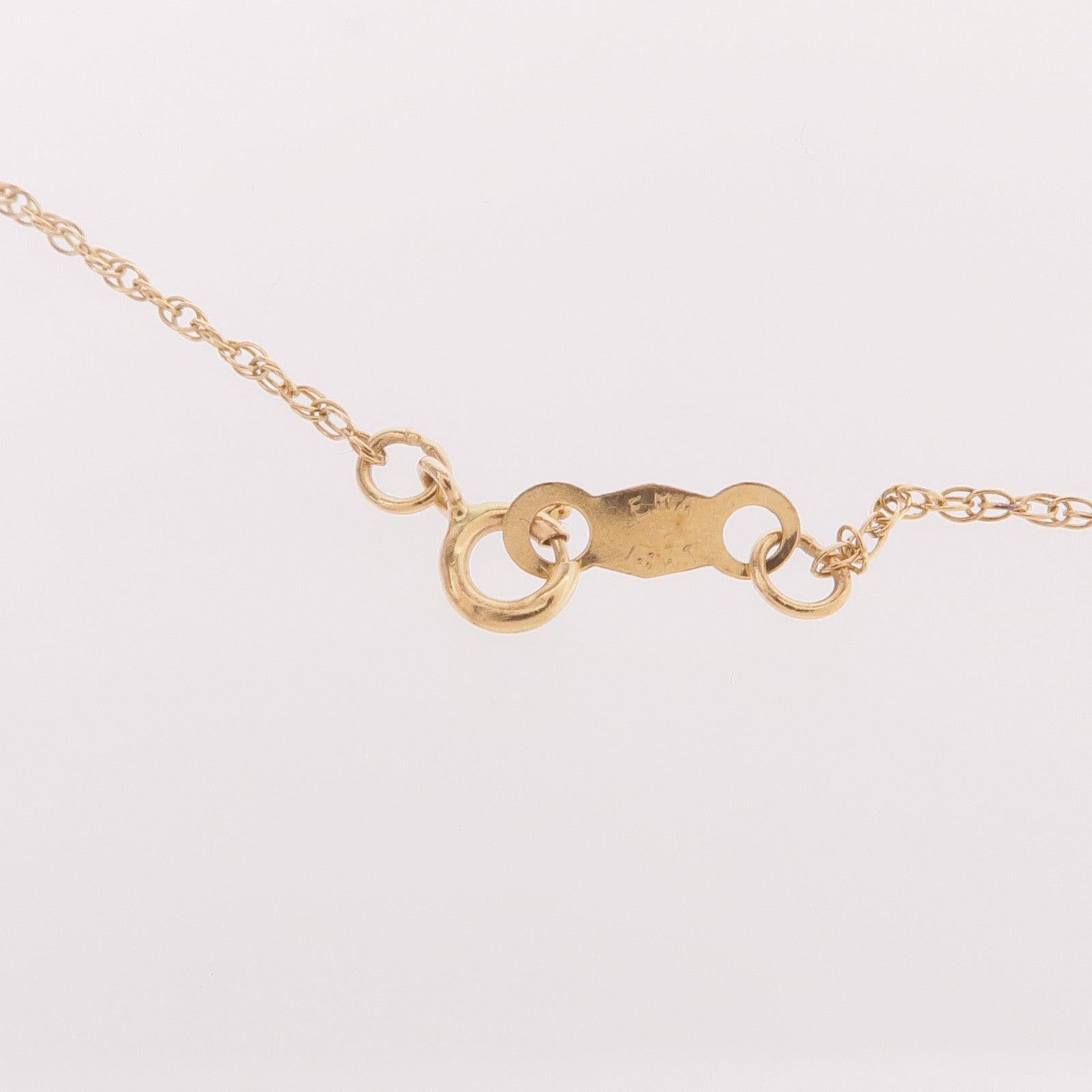 CARTIER 18K黃金/14K黃金2 C Necklace鑽石項鍊