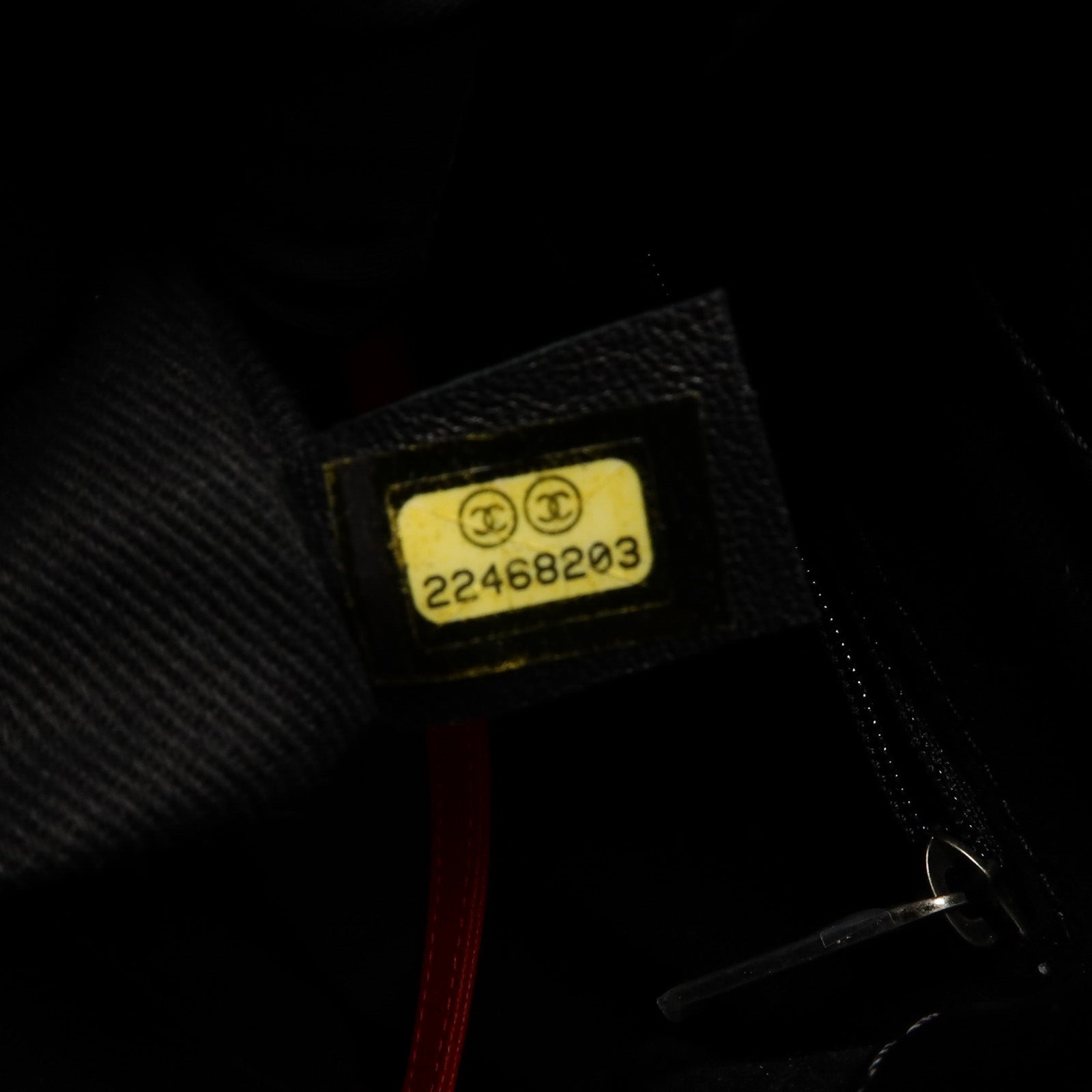 CHANEL 牛皮皮革Tote Bag鏈帶手挽肩背兩用袋