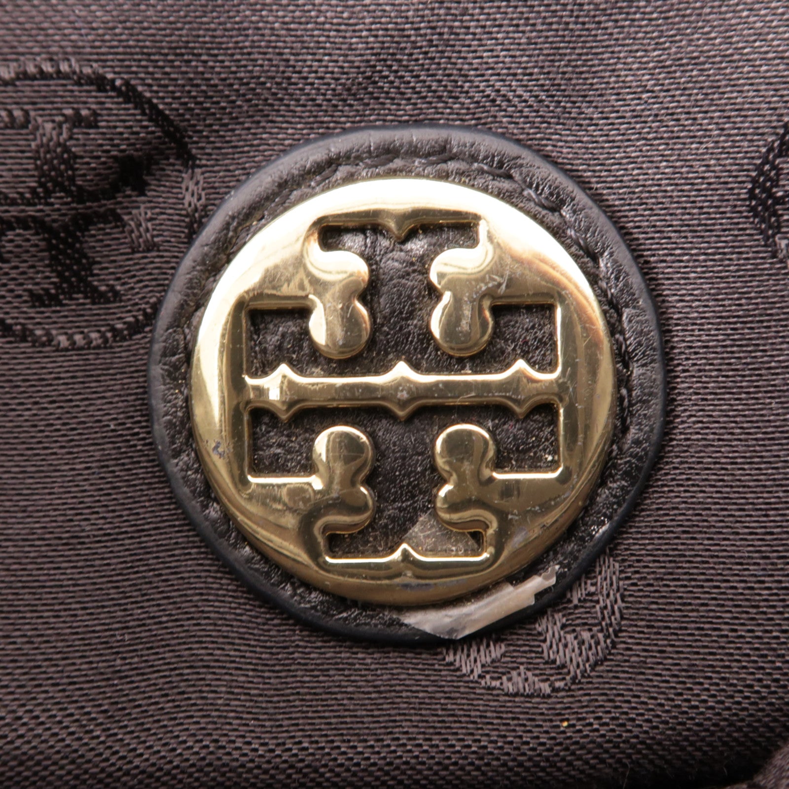 Tory Burch 皮革Chain Shoulder金扣鏈帶肩背袋