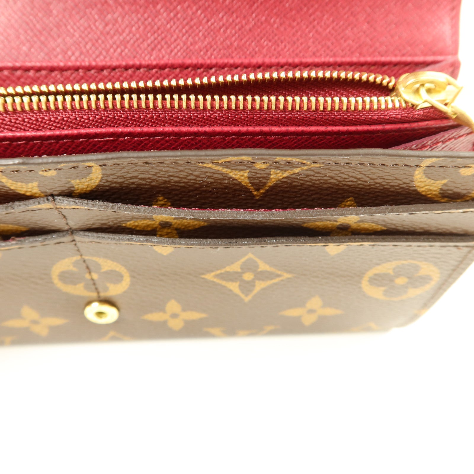 LOUIS VUITTON Monogram Sarah Wallet長錢包