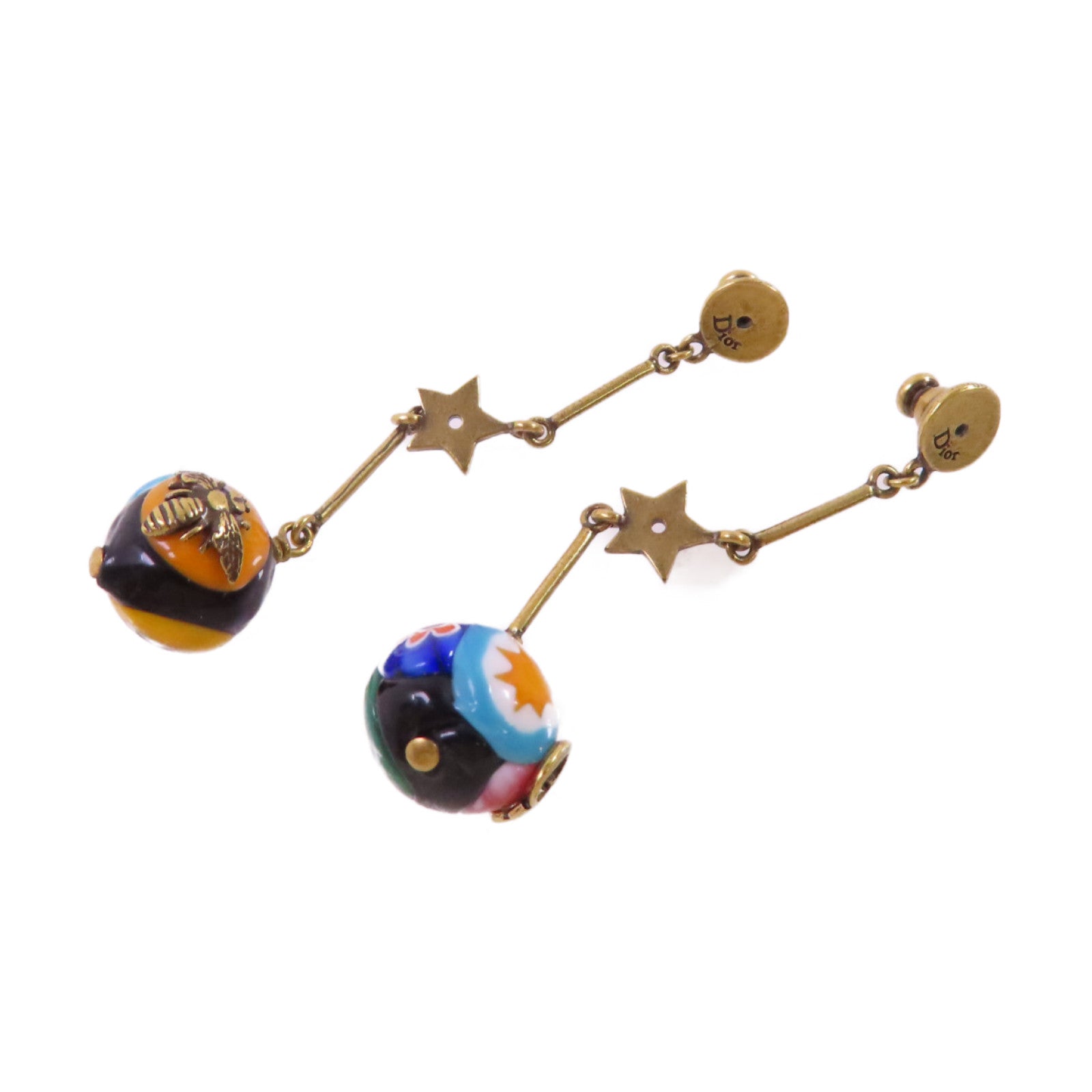 Dior 金屬/PVC Earrings耳環
