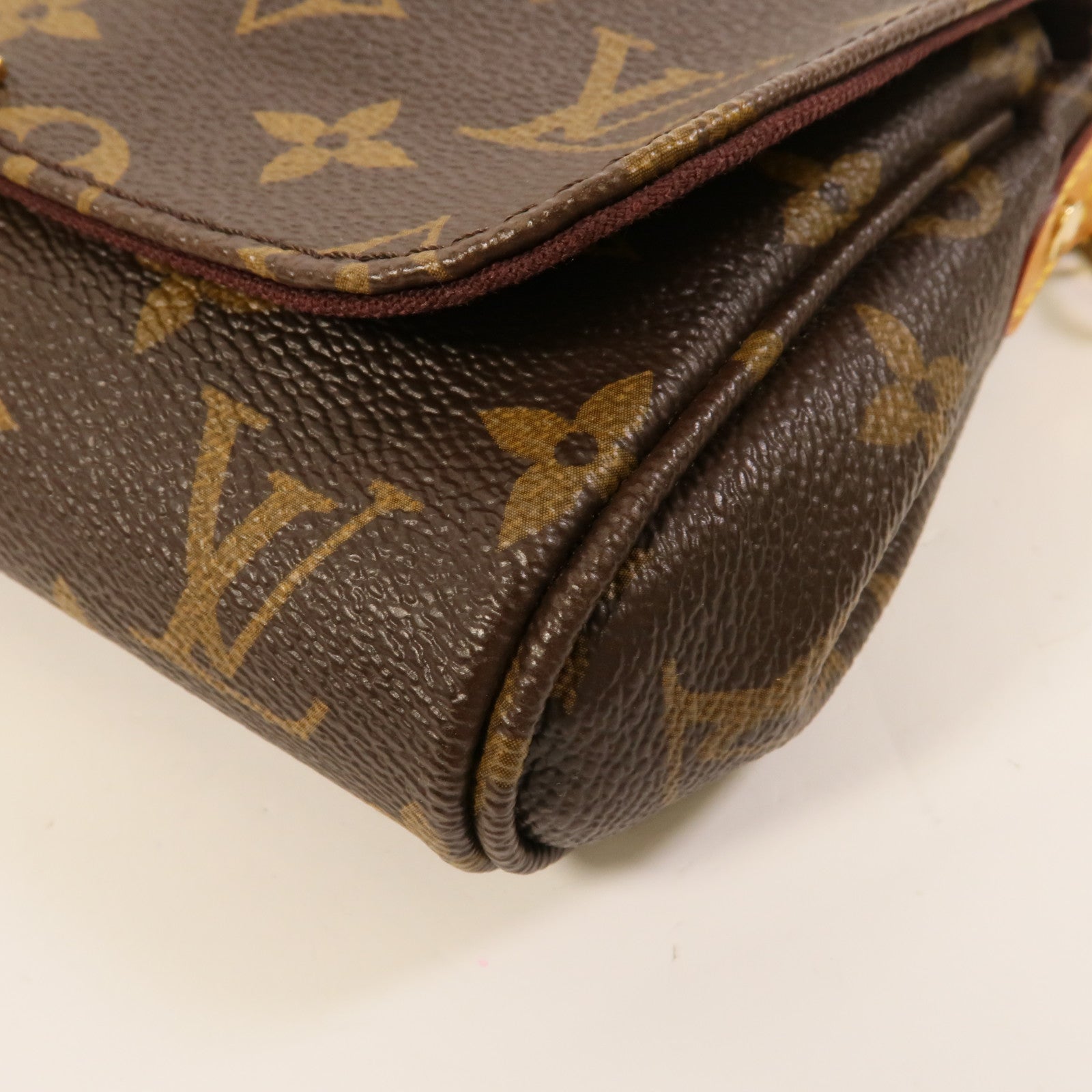 LOUIS VUITTON Monogram Favourite PM金扣手挽肩背兩用袋