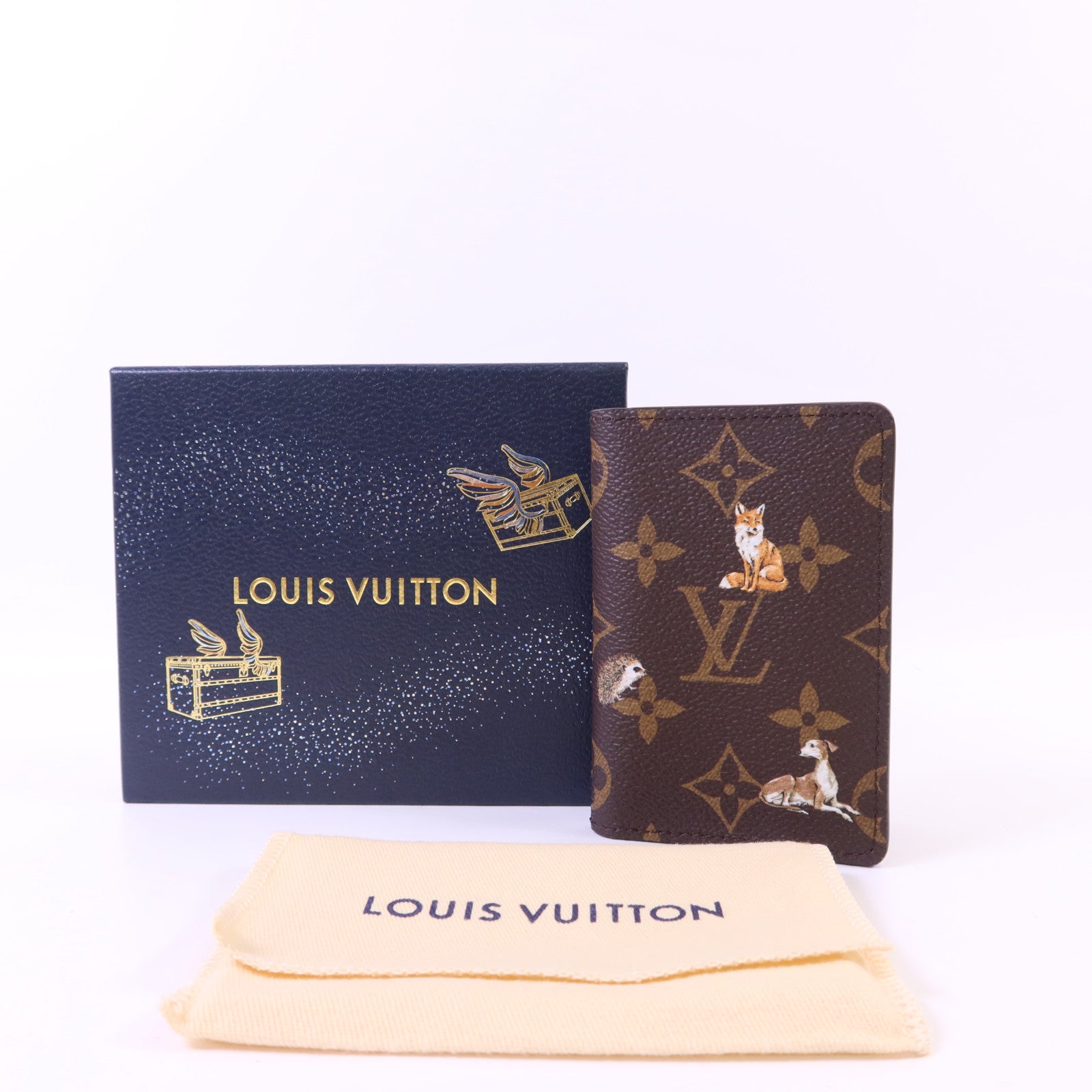 LOUIS VUITTON Monogram Pocket Organizer卡片套