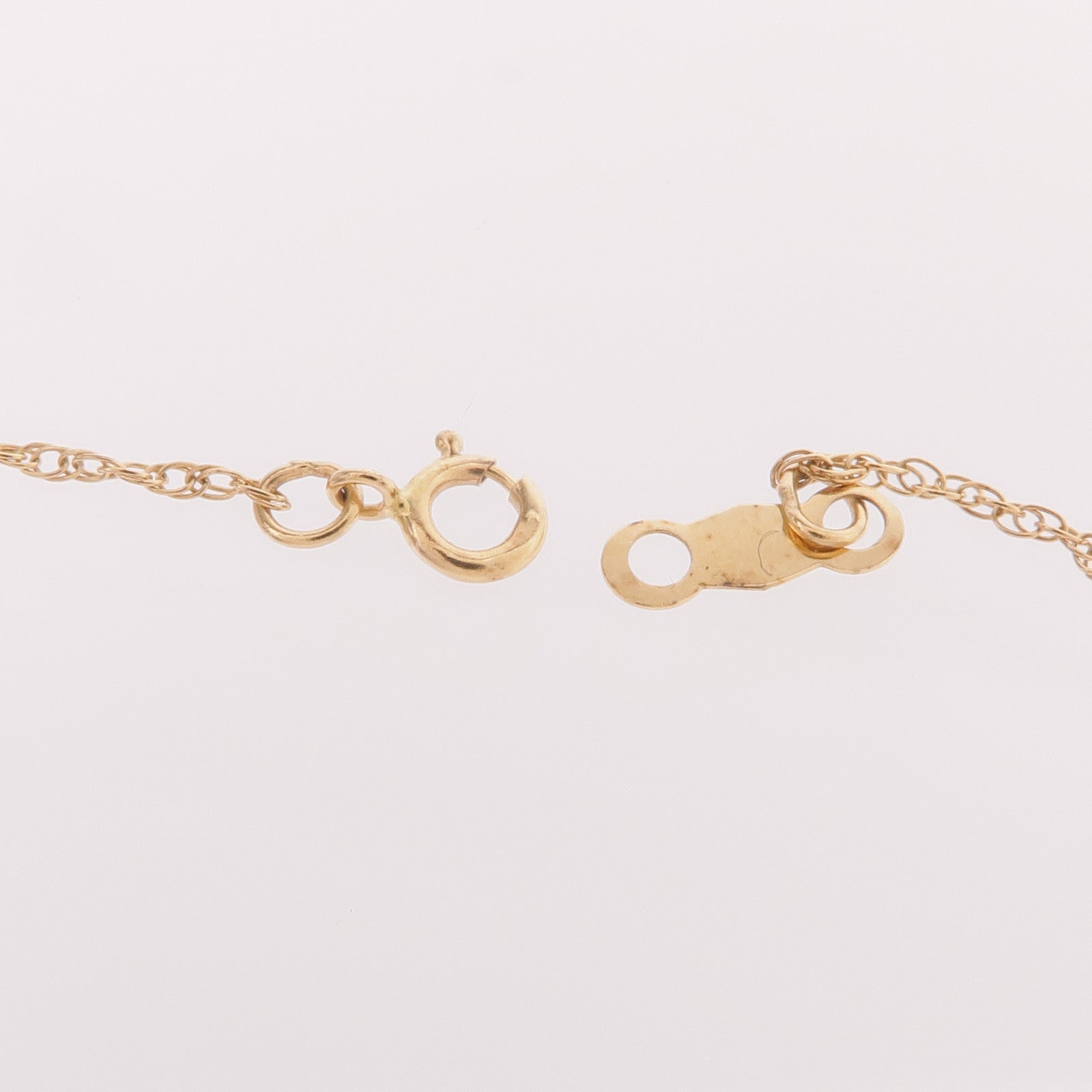 CARTIER 18K黃金/14K黃金2 C Necklace鑽石項鍊