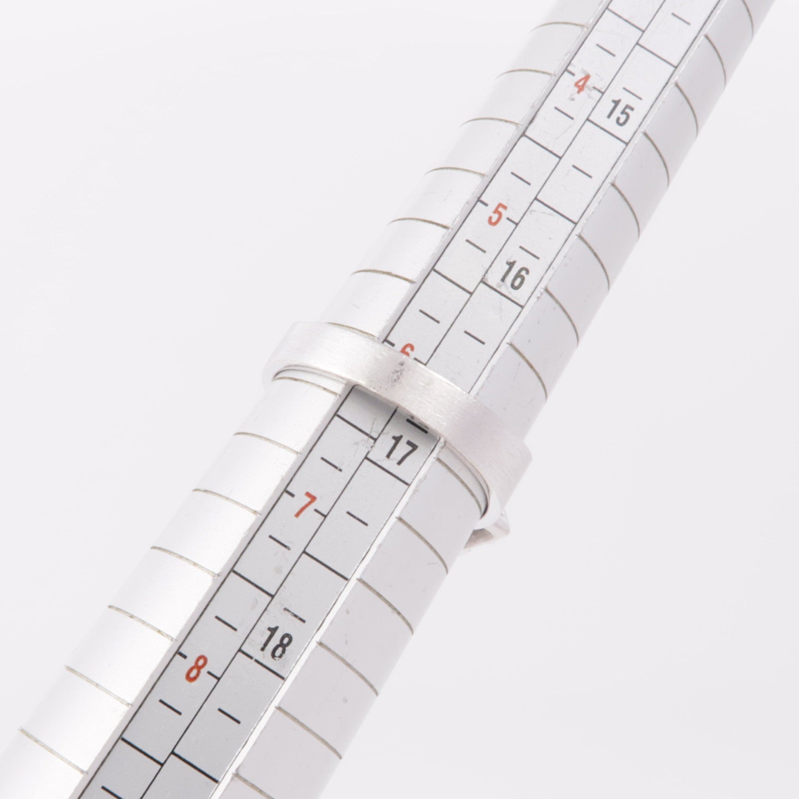 JEWELRY 【激減優惠】18K白金Ruby Ring紅寶石戒指US#6