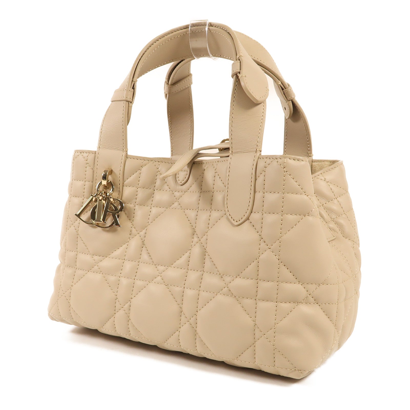 Dior 牛皮皮革Dior Toujours Small金扣手挽袋