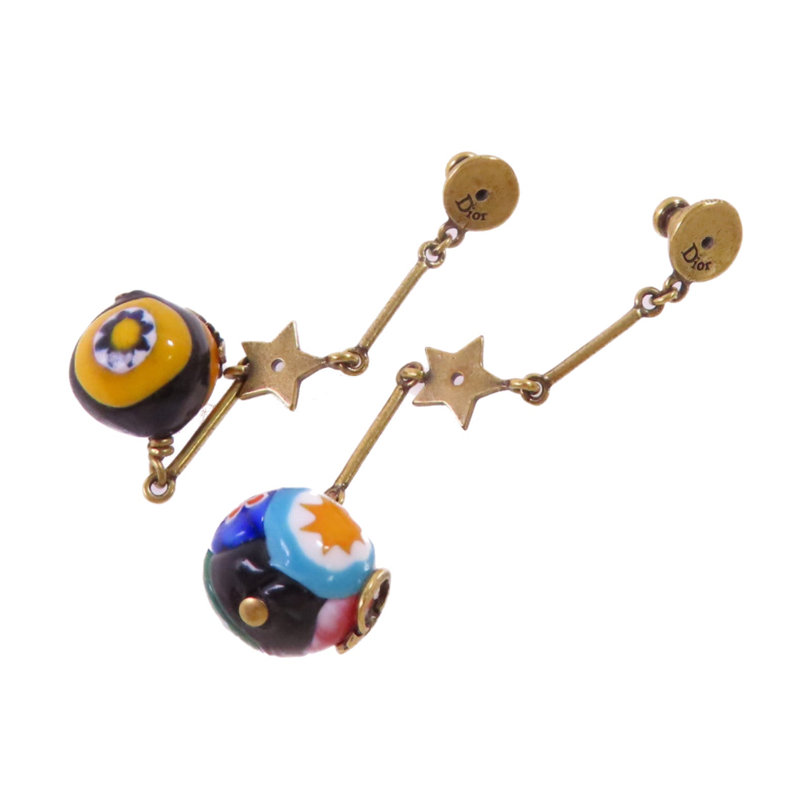 Dior 金屬/PVC Earrings耳環