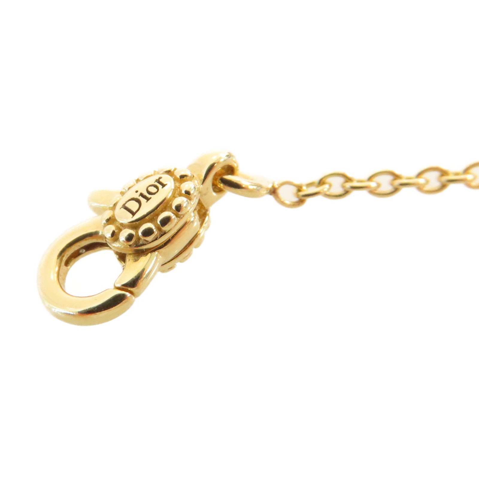 Dior 【激減優惠】18K黃金/綠松寶石/0.04ct鑽石Rose Des Vents Bracelet手鏈