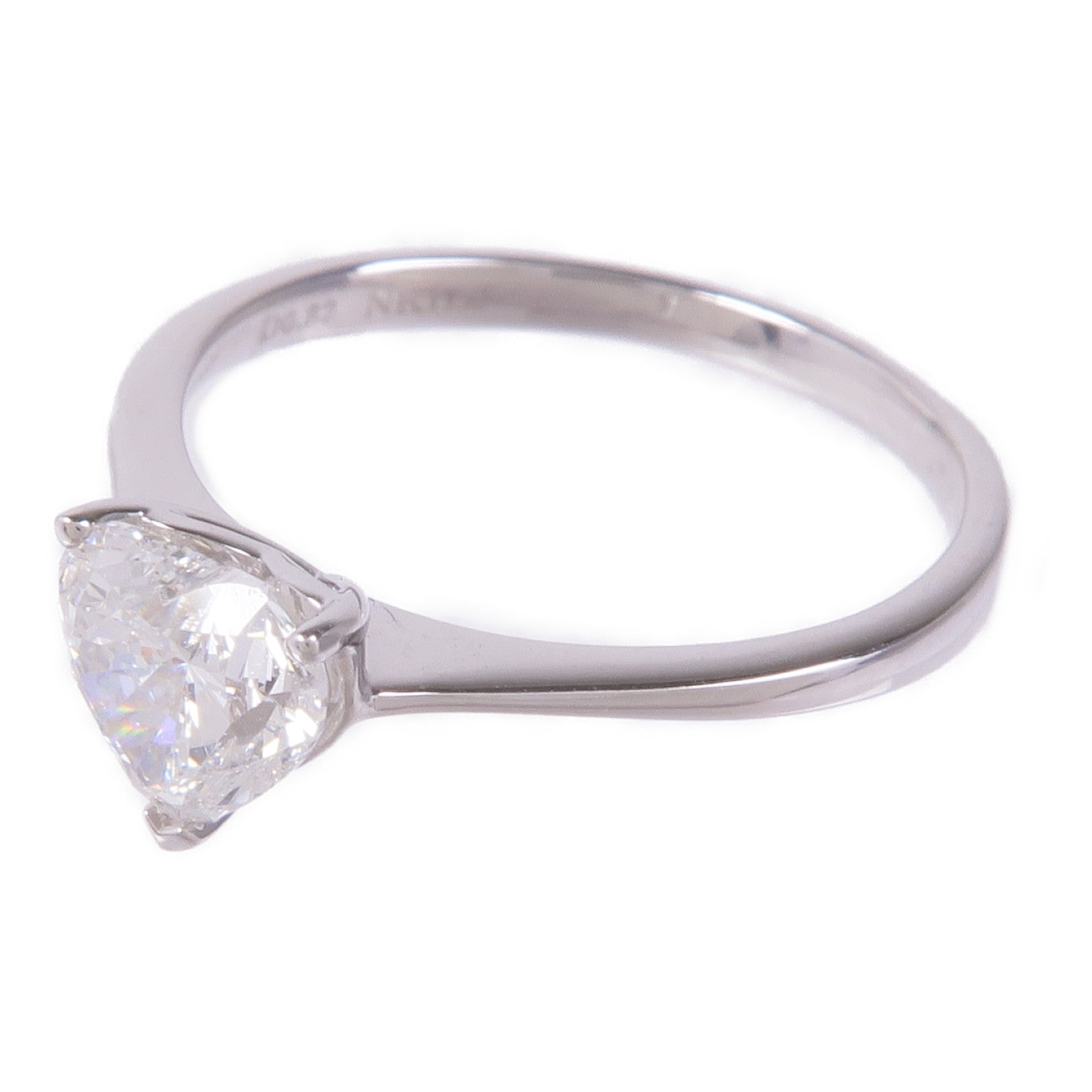 JEWELRY Diamond Ring 18K White Gold US#5.75
