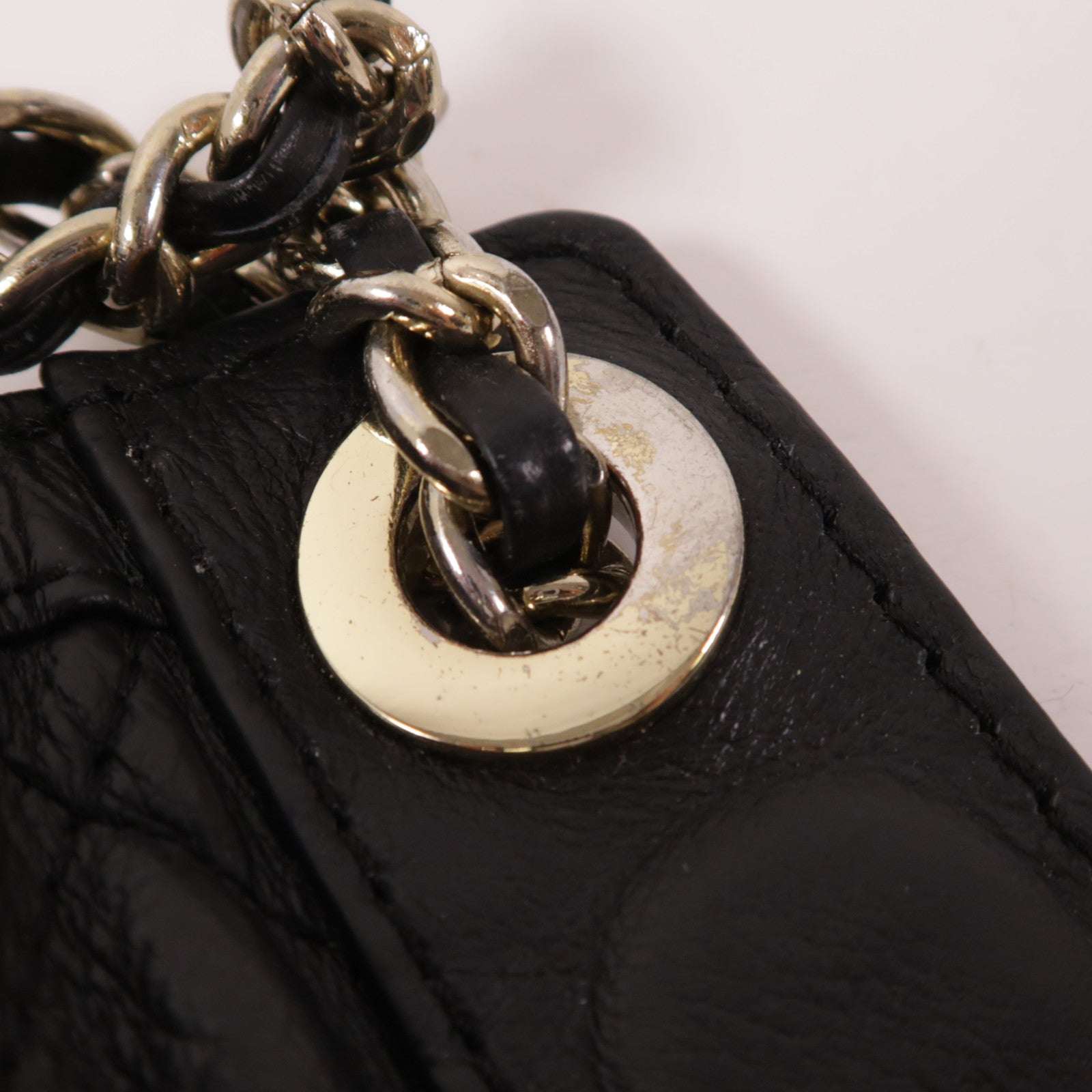 Tory Burch 皮革Chain Shoulder金扣鏈帶肩背袋